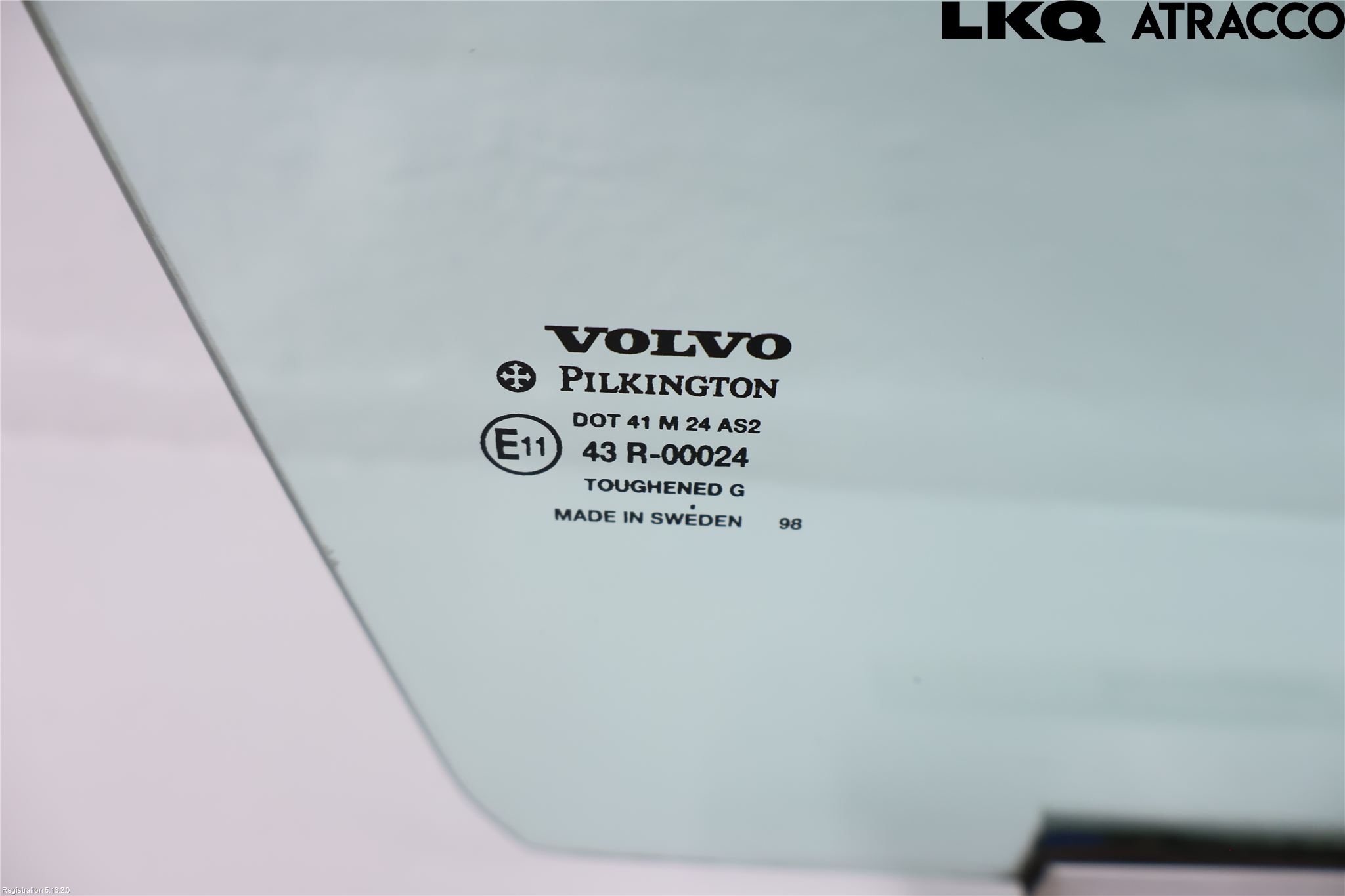 Volvo S70/V70/XC  97-00 Dørrute Foran Høyre 4 Dørs