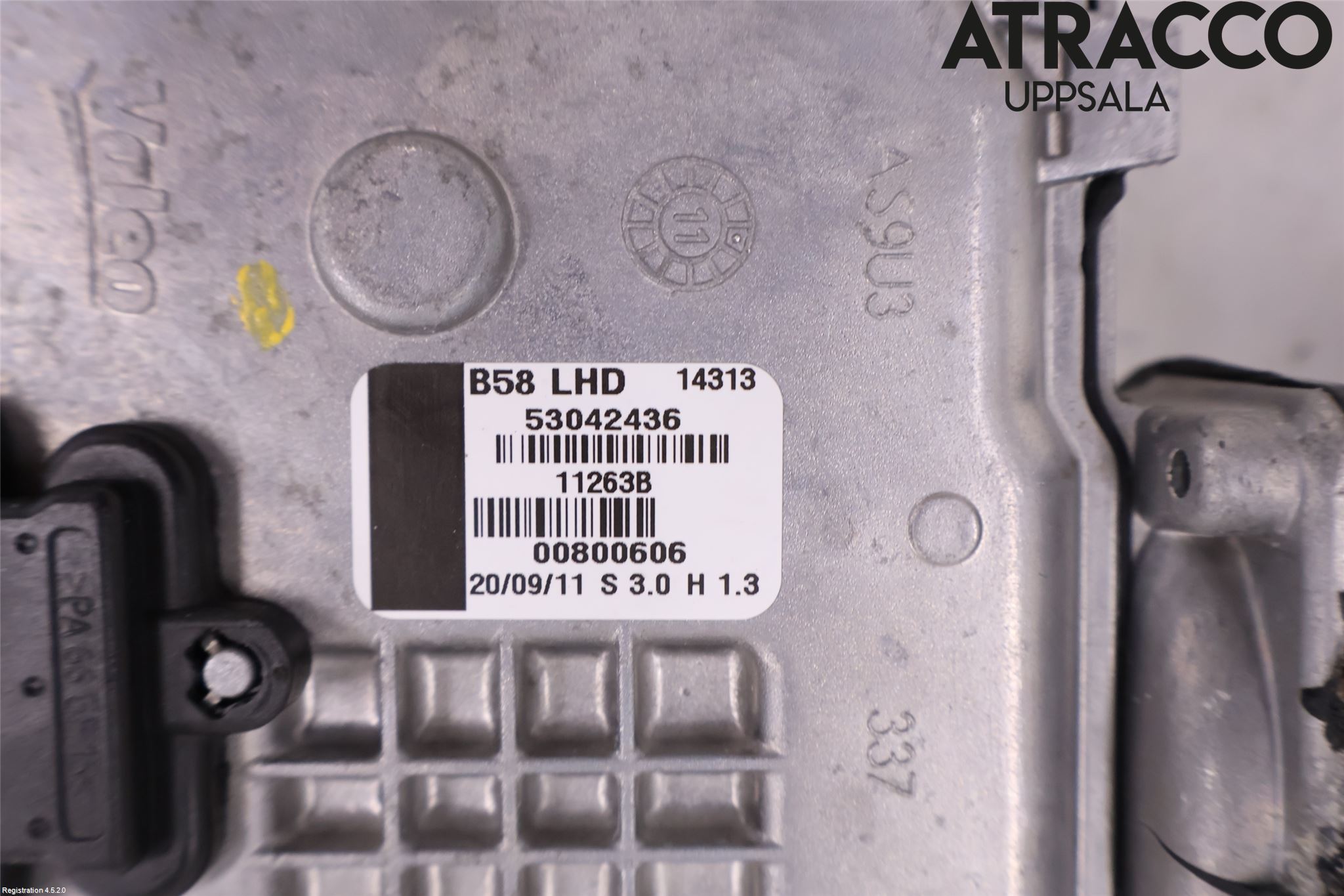 Citroen C4 GRAND PICASSO 07-13 Viskermotor Frontrute
