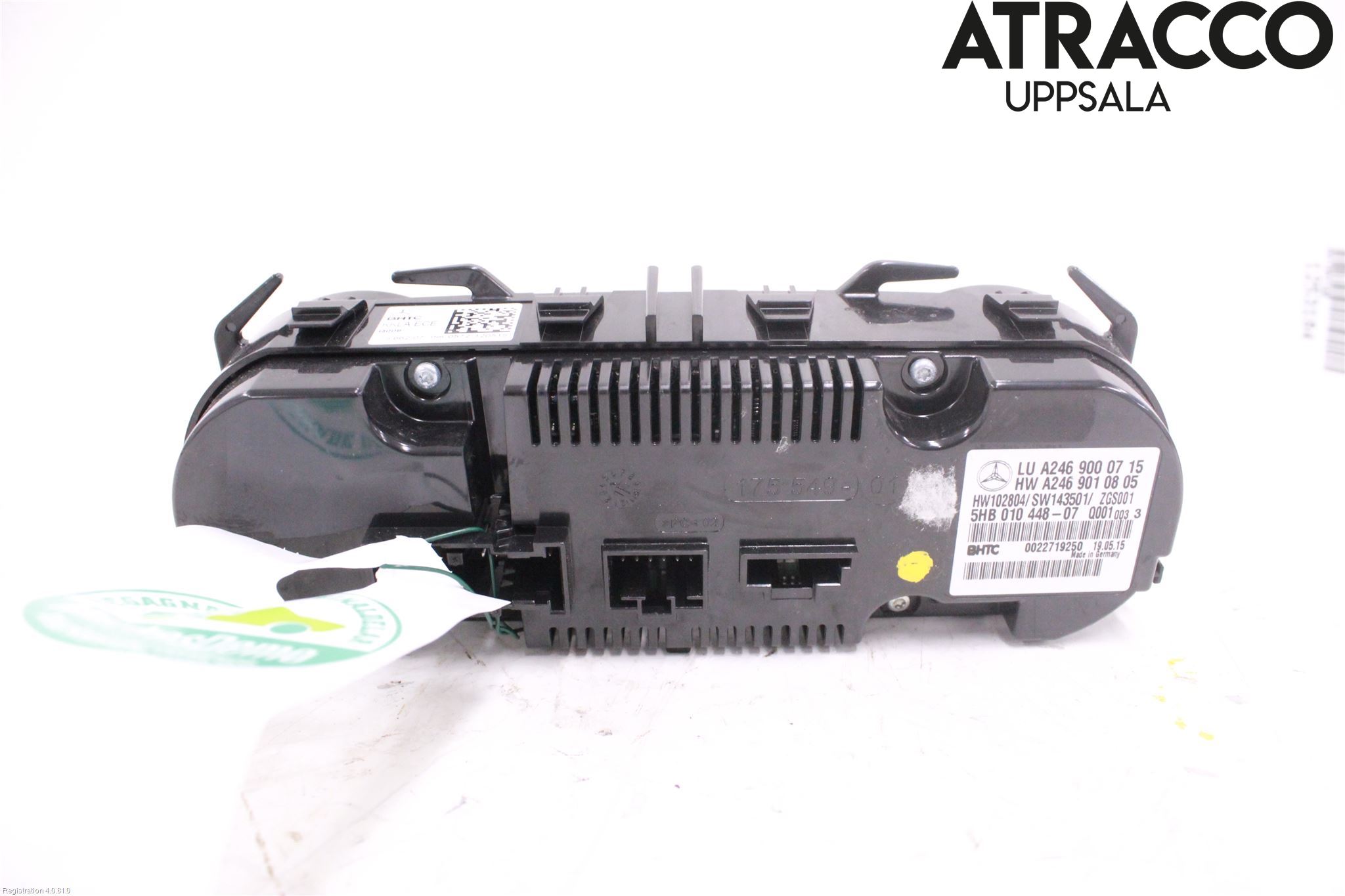 Mercedes-Benz MB A-KLASS (W176) 13-18 Varme Ac Betjening-Display