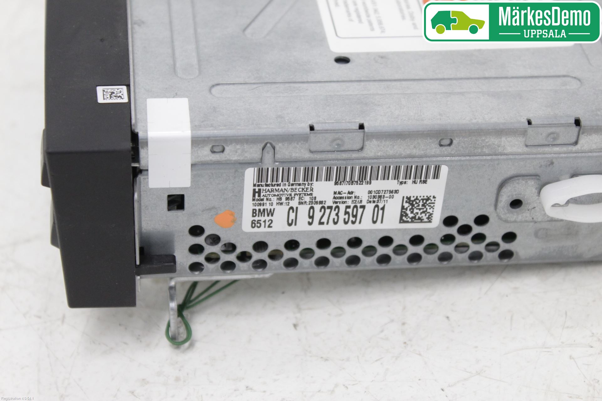 BMW 7 F01/02/03/04 09-15 Stereo Dvd Spiller