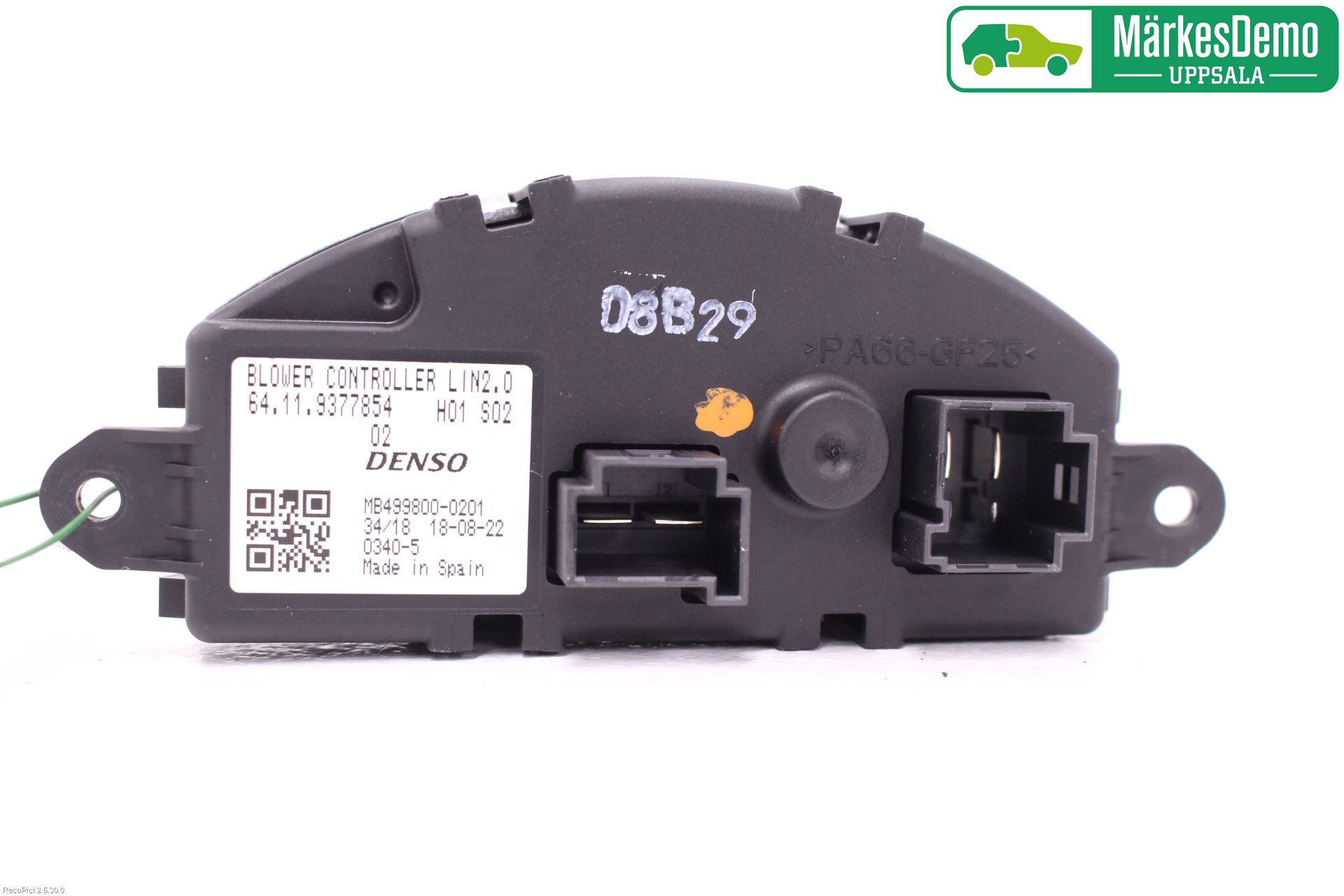 BMW i3 I01 13-22 Varmeapparat Viftemotstand