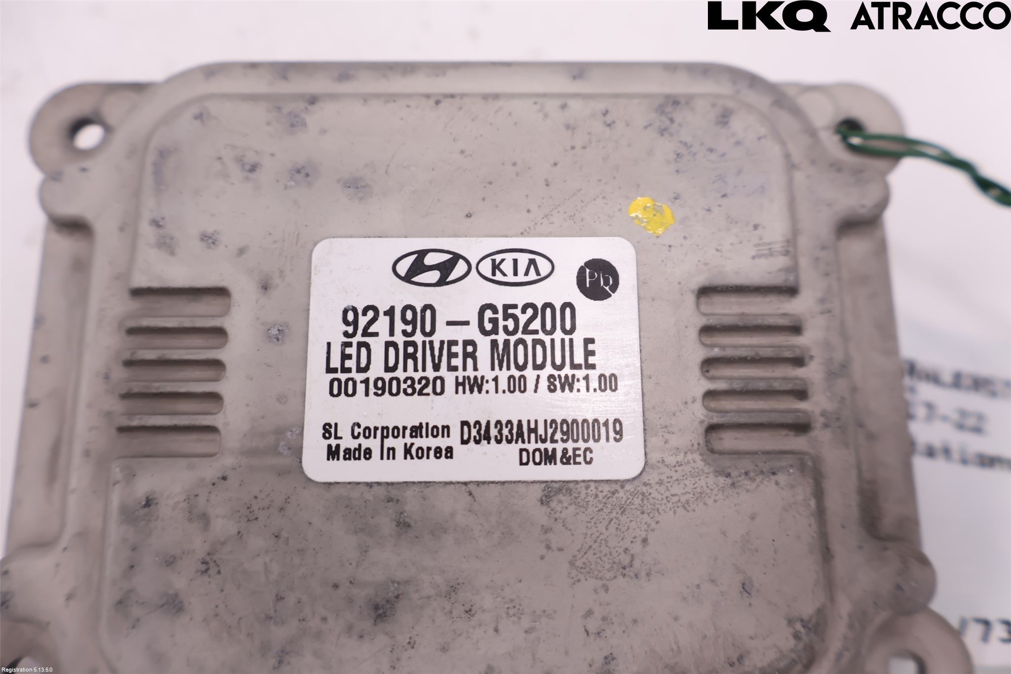 Kia NIRO (DE) 17-22 Styreenhet Xenon
