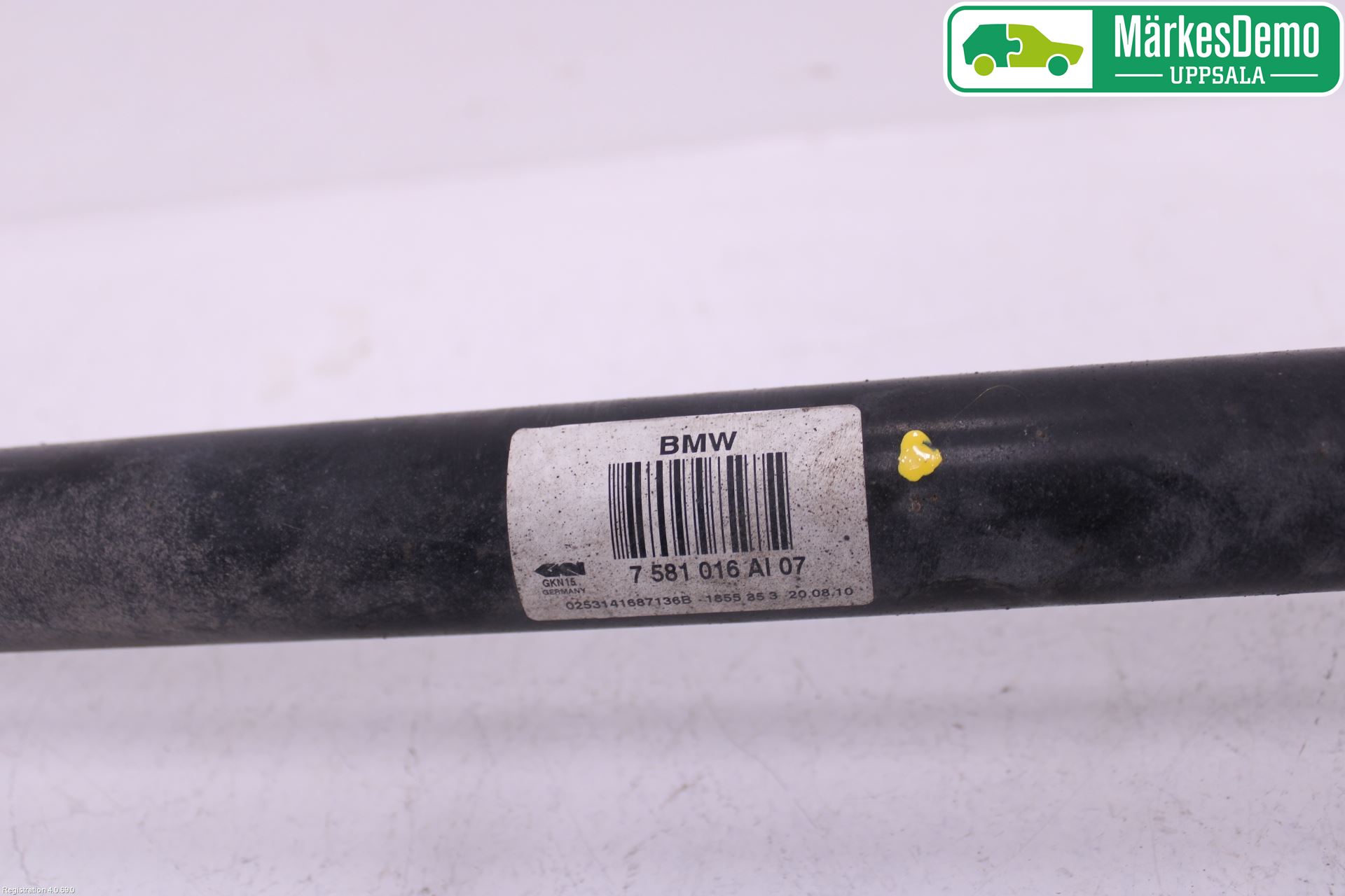 BMW 5 F10/F11/F18 09-17 Drivaksel Bak Kompl Høyre