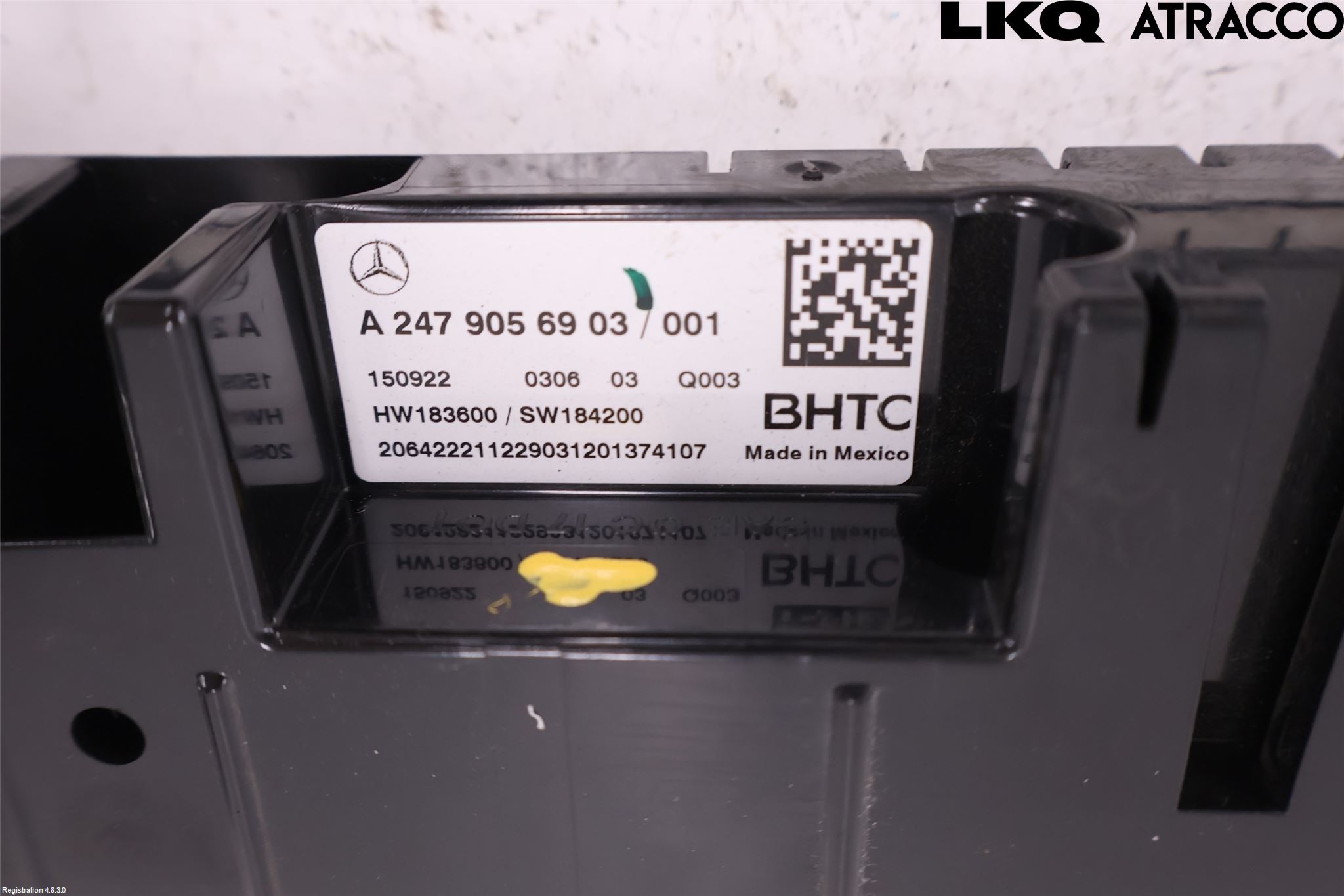 Mercedes-Benz MB GLS-KLASS (X167) 20- Varme Ac Betjening-Display