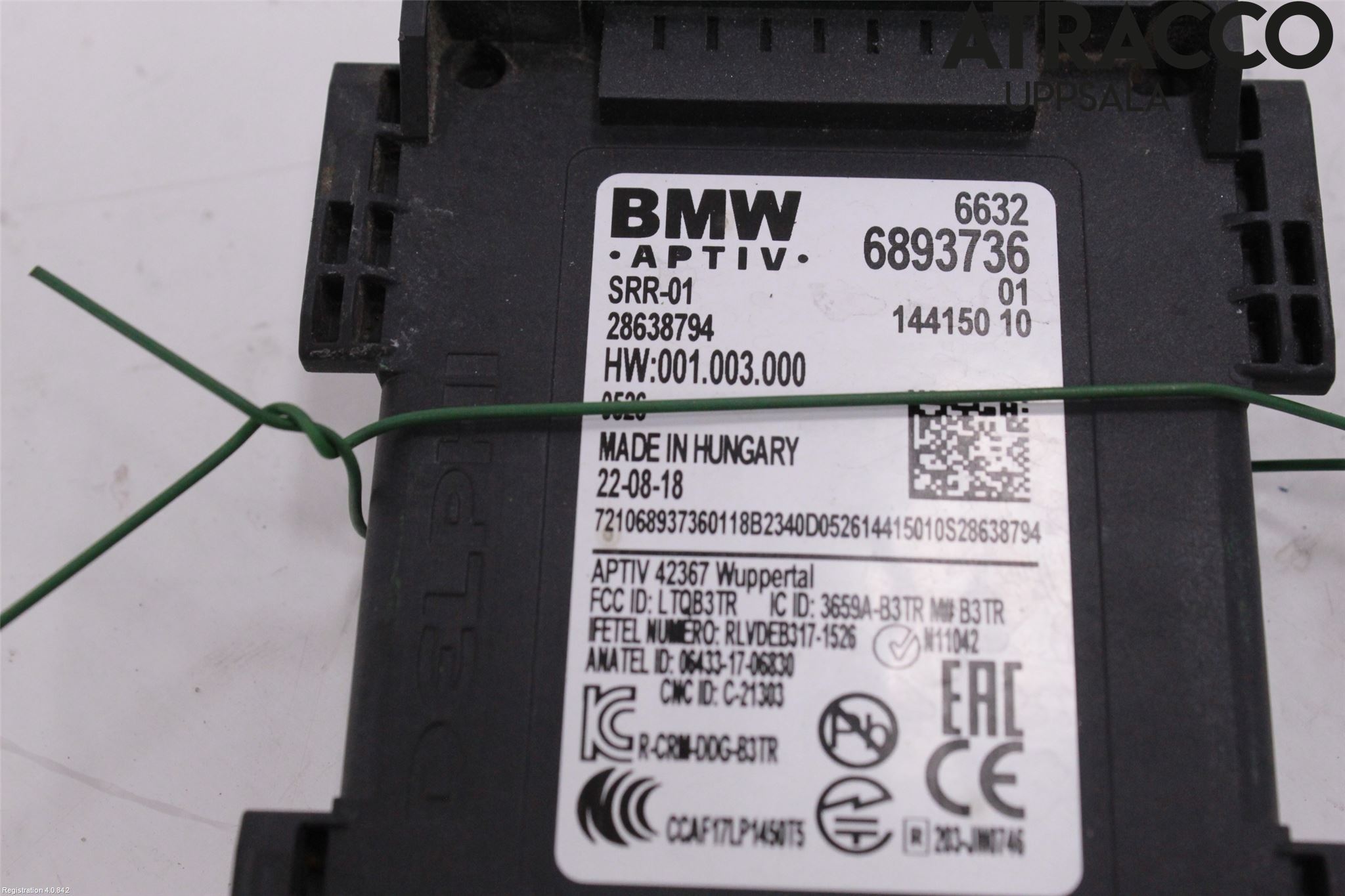 BMW 5 G30/G31/F90 17-23 Sensor Kollisjonsbeskyttelse