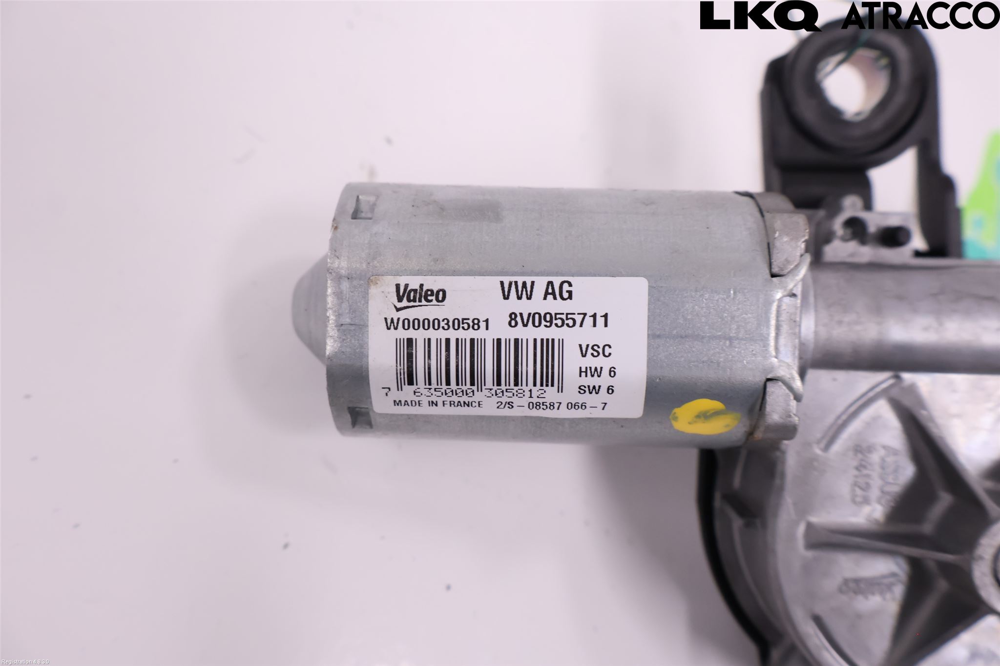 Audi A3/S3 8V 13-20 Viskermotor Bakluke