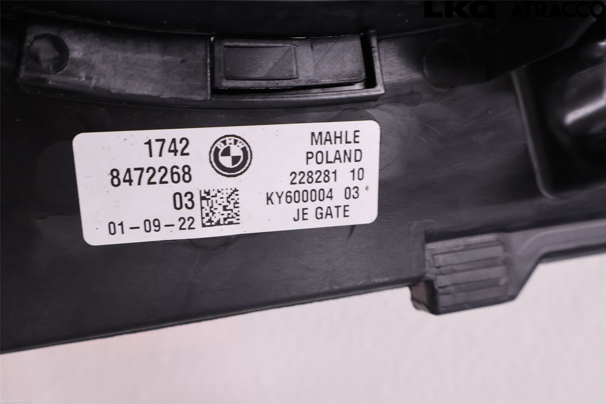 BMW 5 G30/G31/F90 17-23 Kjølevifte Elektrisk