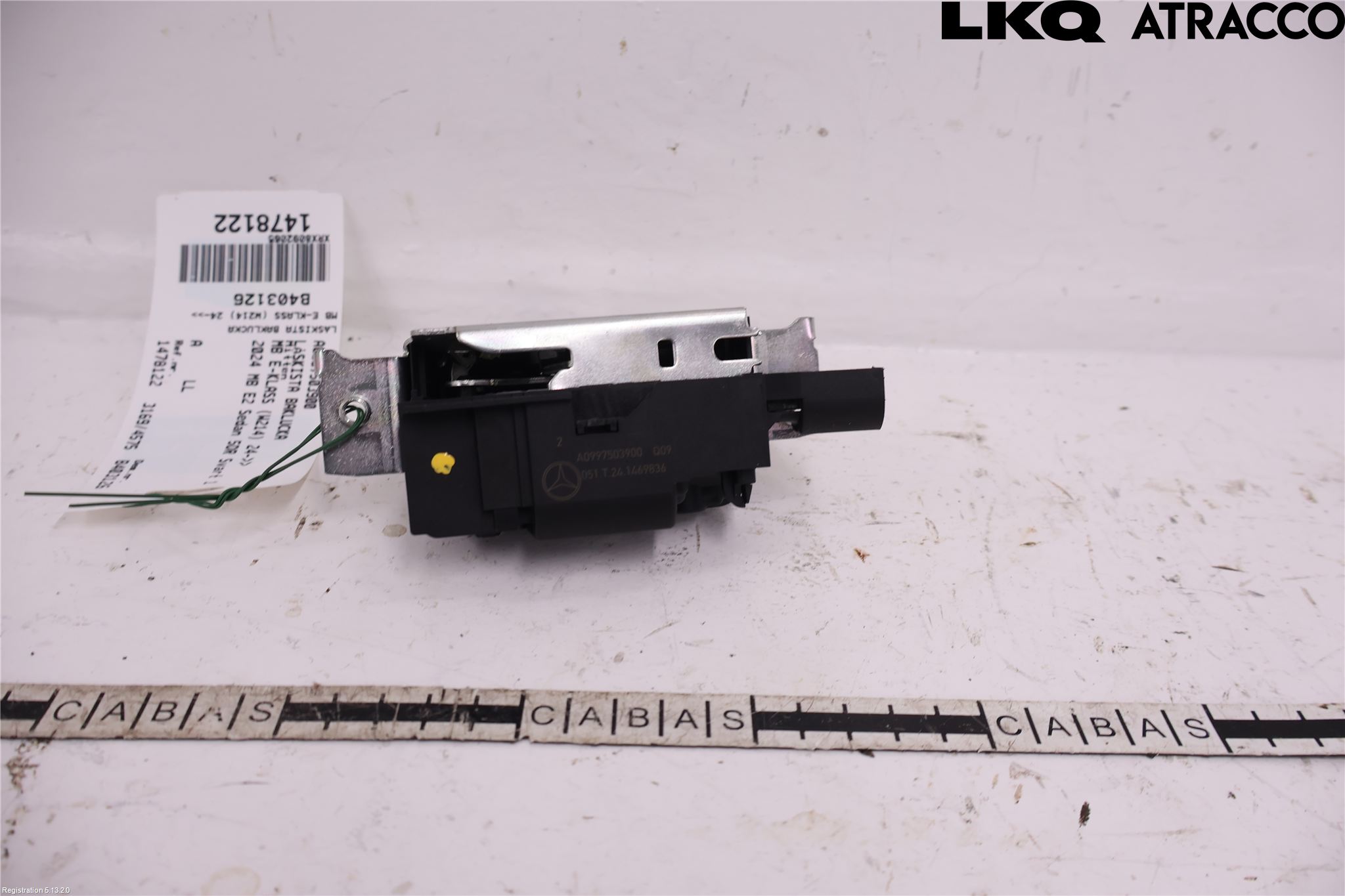 Mercedes-Benz MB E-KLASS (W214) 24- Bakluke-Lokk Låsekasse