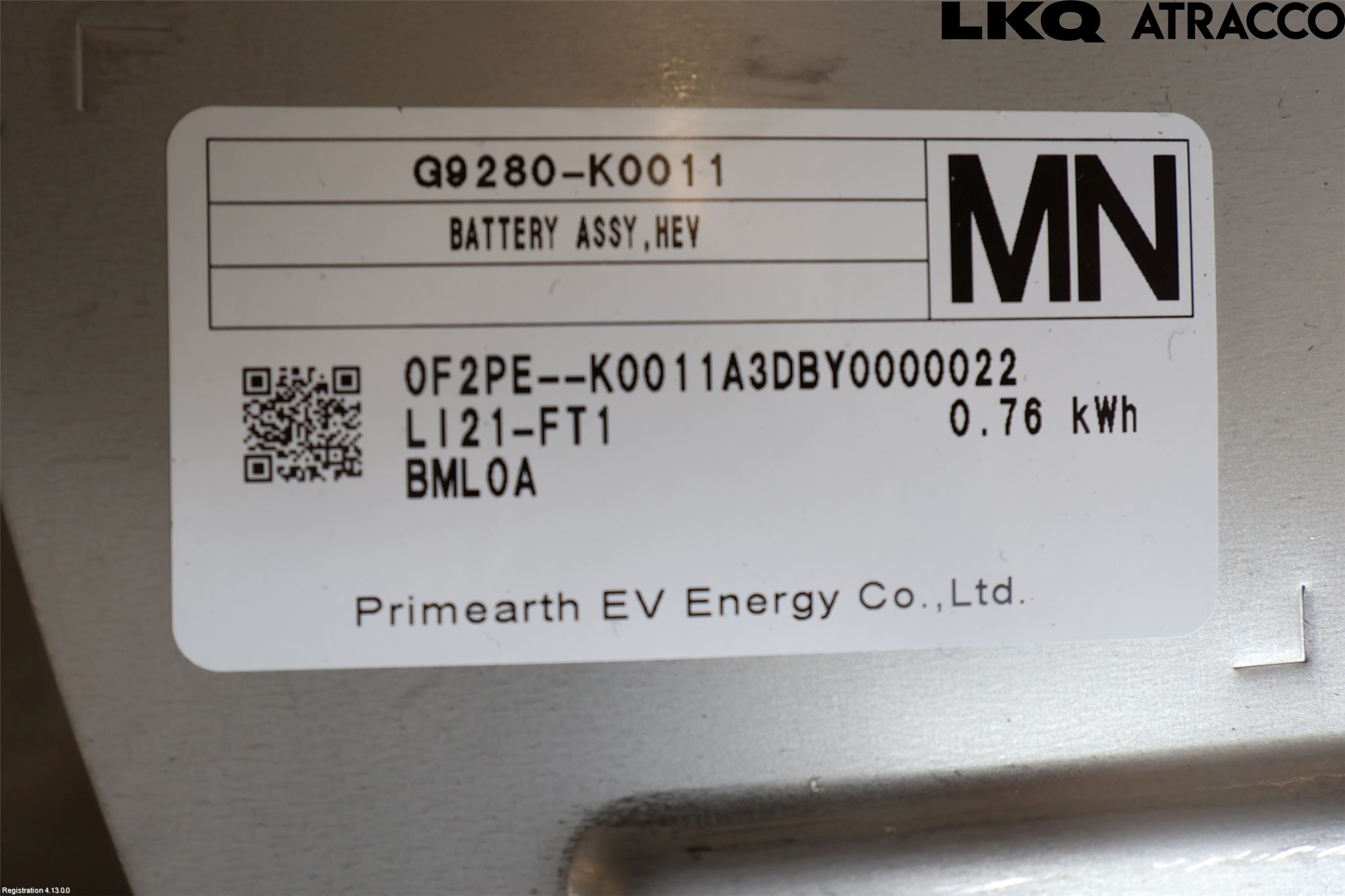 Toyota YARIS CROSS XP21 21- Hybrid Batteri