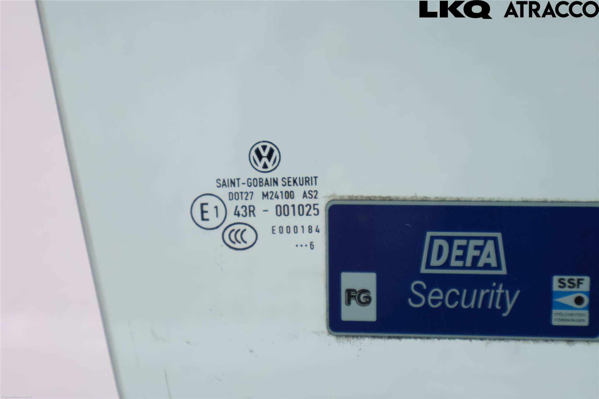 Volkswagen VW CADDY 16-20 Dørrute Foran Høyre 4 Dørs