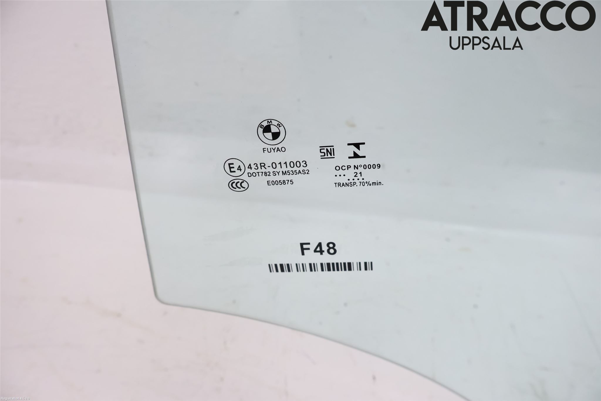 BMW X1 F48 15-22 Dørrute Bak Venstre 4Dørs