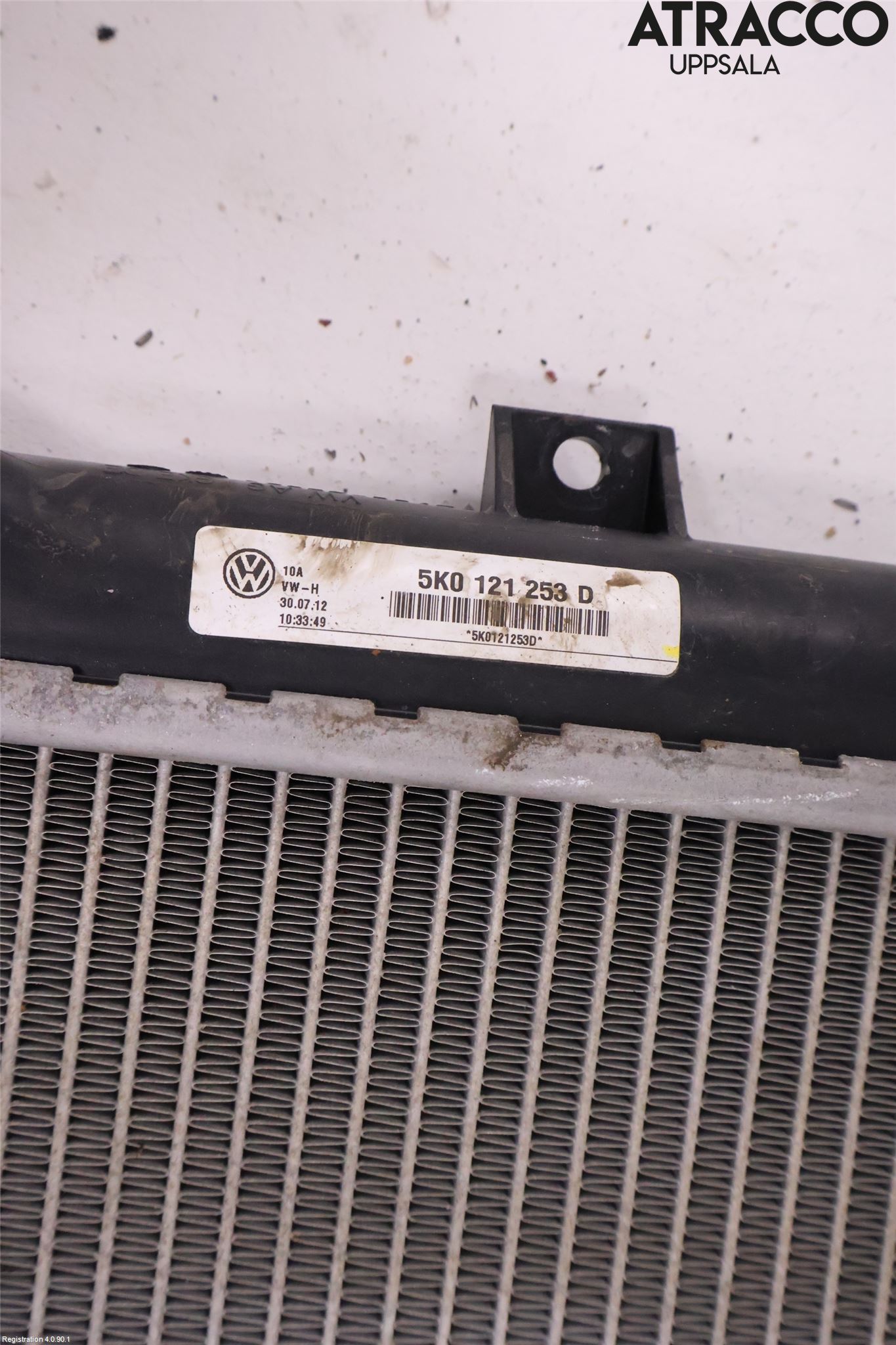 Volkswagen VW GOLF VI 09-13 Radiator Manuell