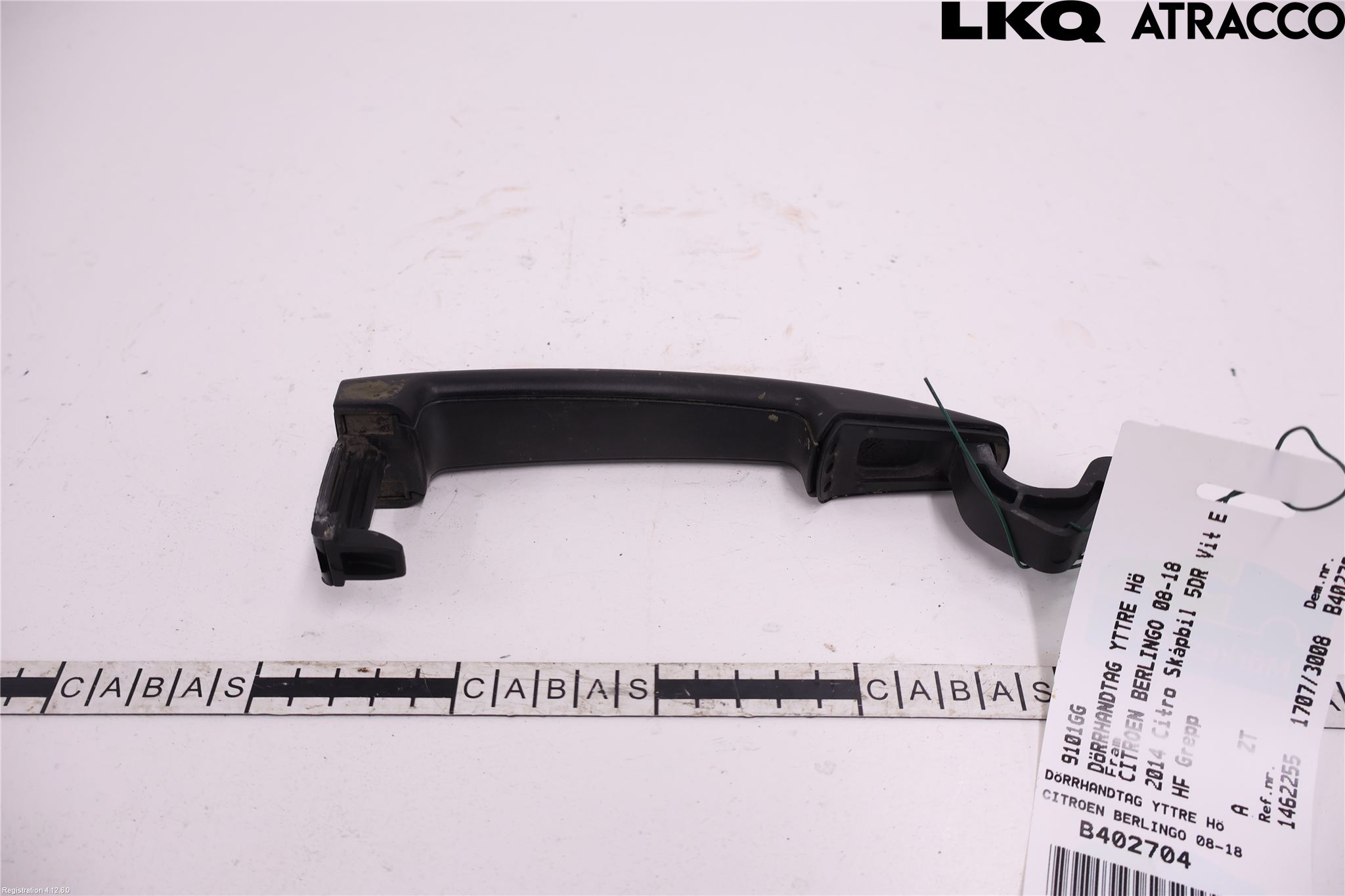 Citroen BERLINGO 08-18 Dørhandtak Ytre Høyre