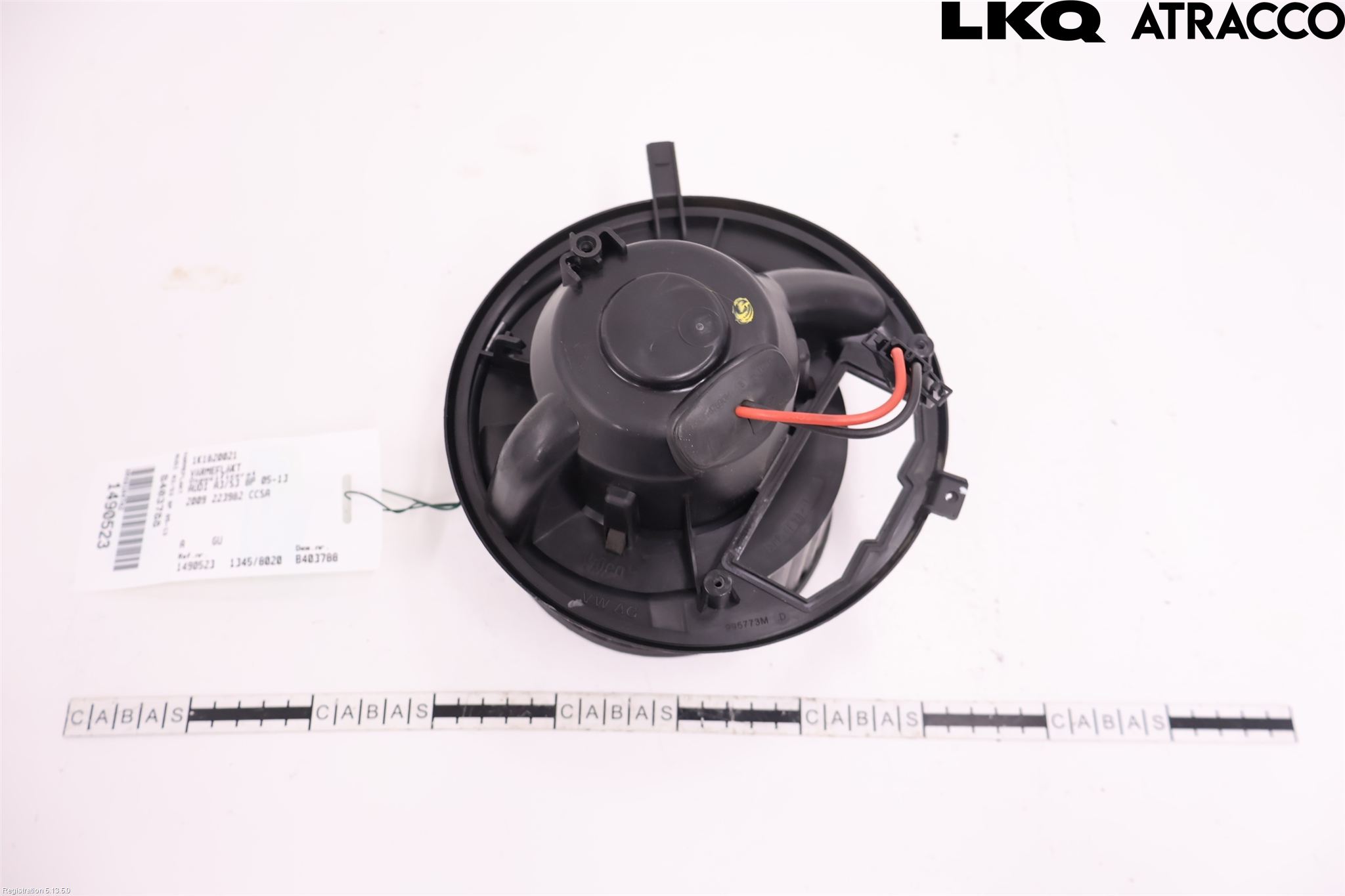Audi A3/S3 05-13 Varmeapparat Viftemotor