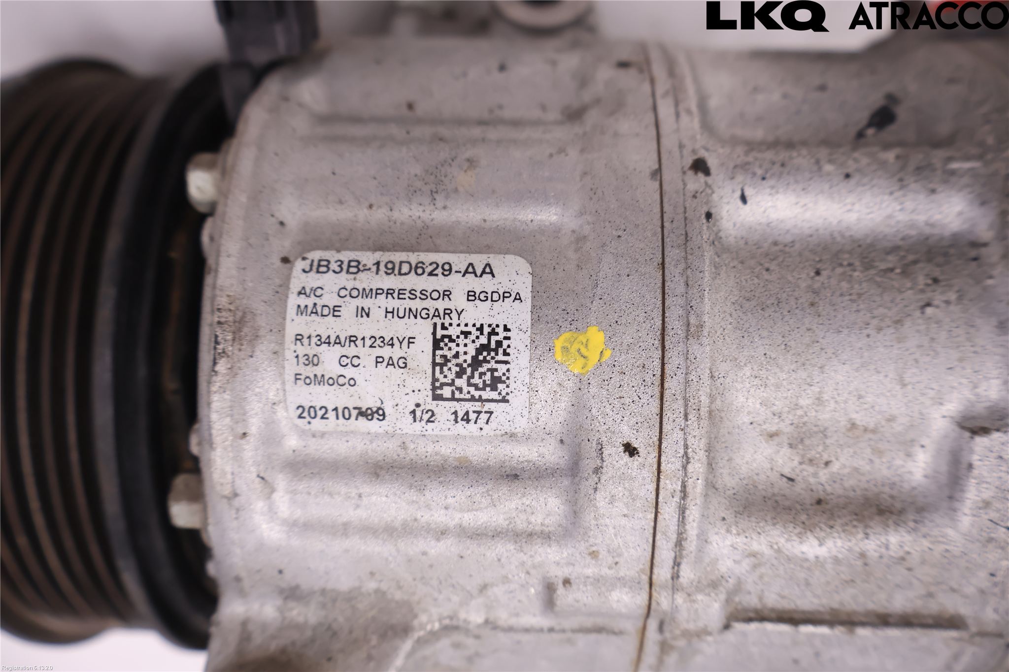 Ford RANGER EU 12-23 Varme Ac Kompressor