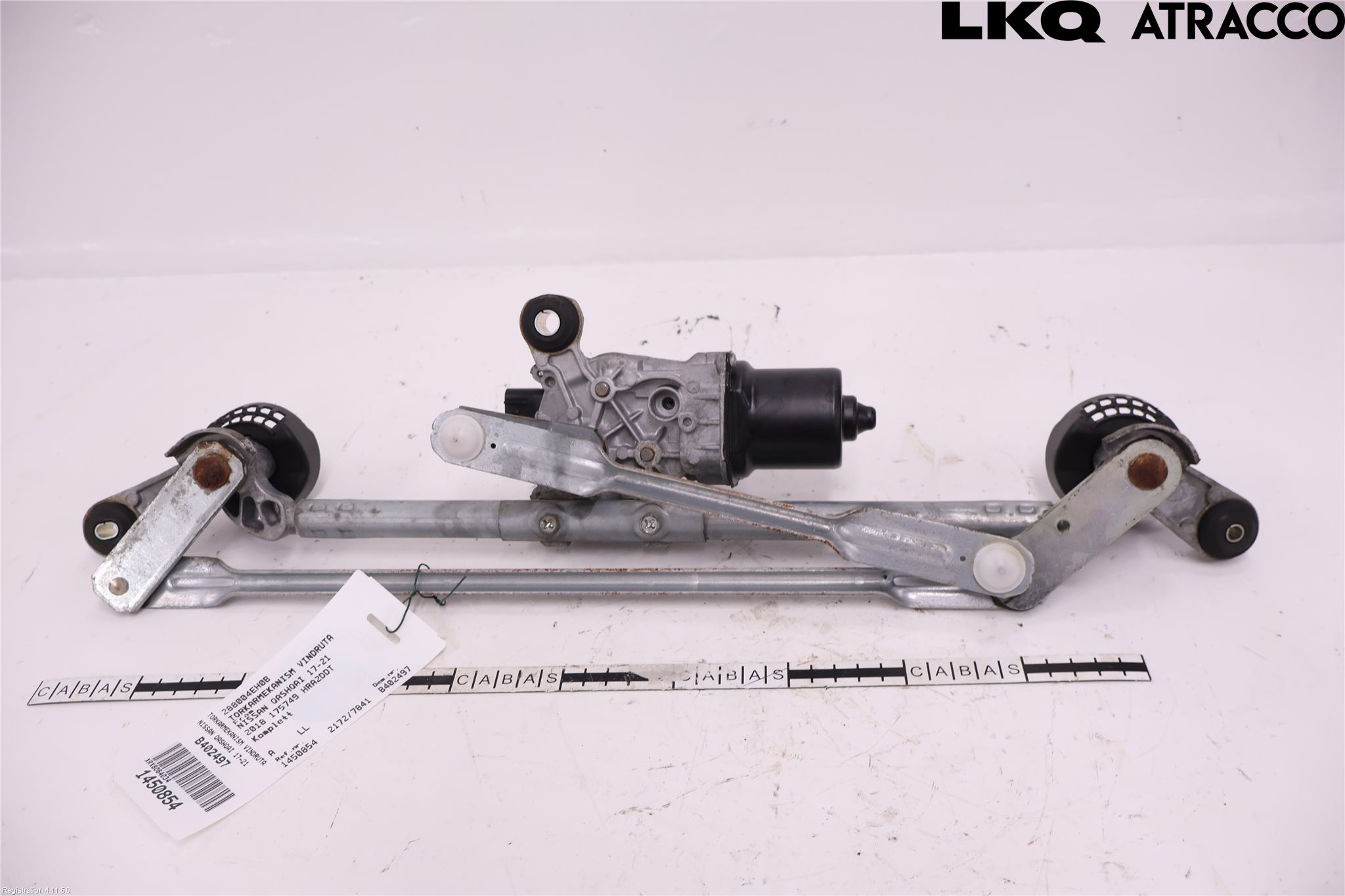 Nissan QASHQAI 17-21 Viskeroverføring Frontrute