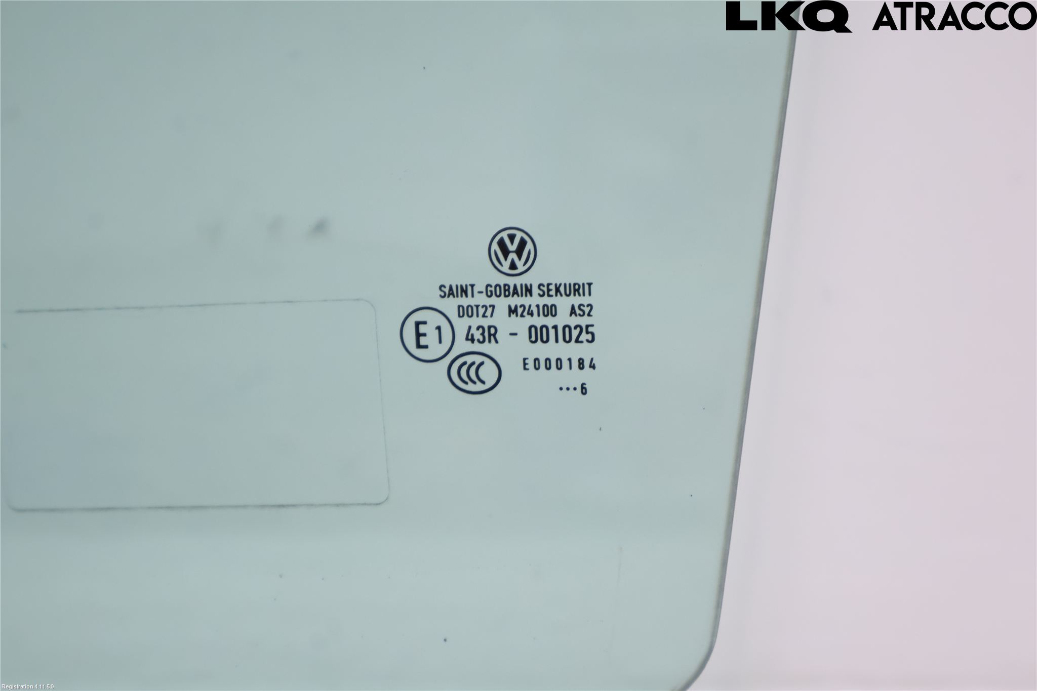 Volkswagen VW CADDY 16-20 Dørrute Foran Venstre 4 Dørs