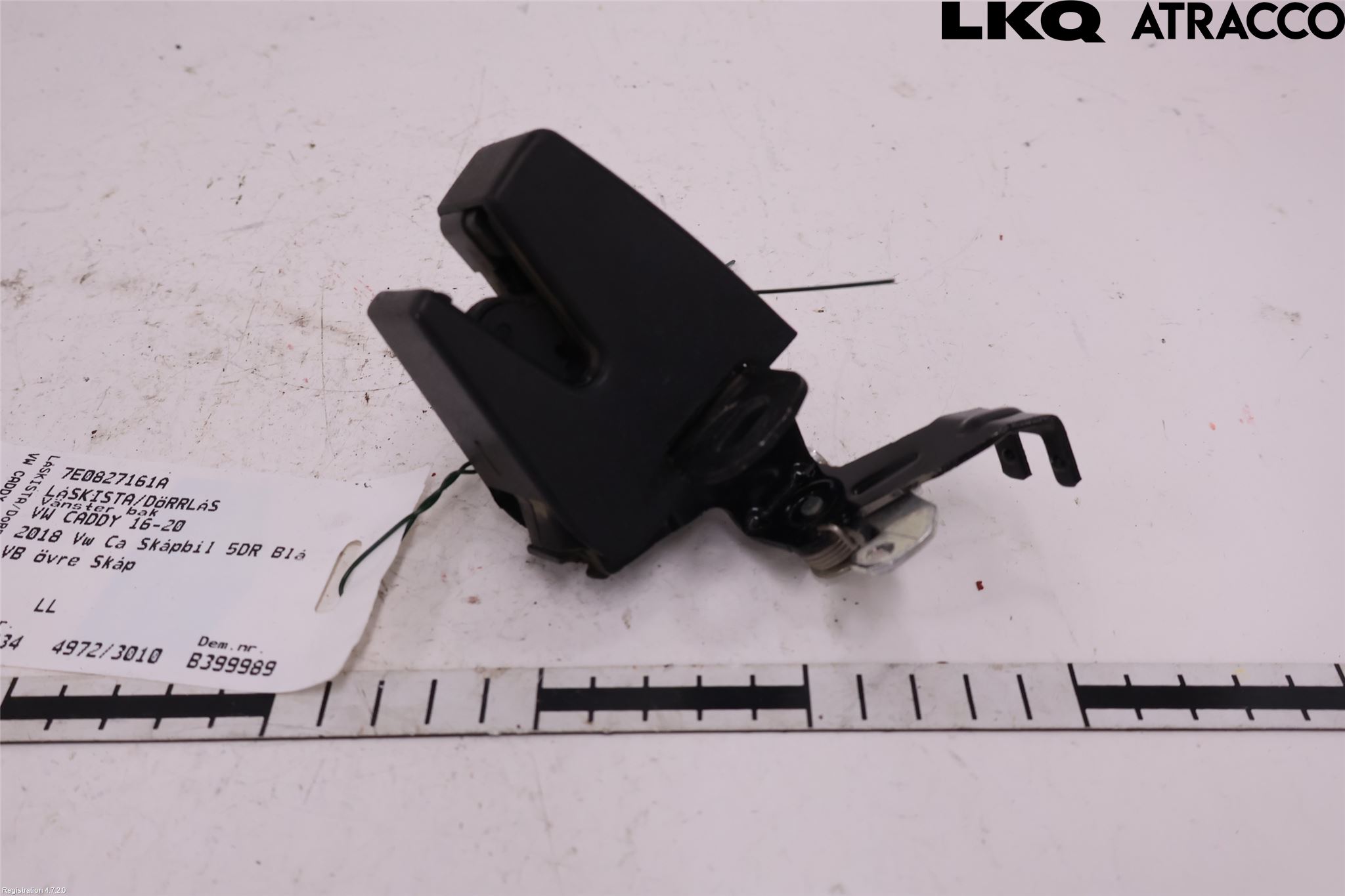 Volkswagen VW CADDY 16-20 Dørlås - Låsekasse