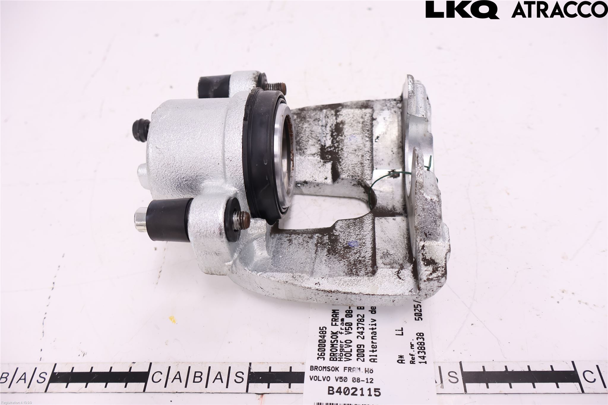 Volvo V50 08-12 Bremsecaliper Foran Høyre