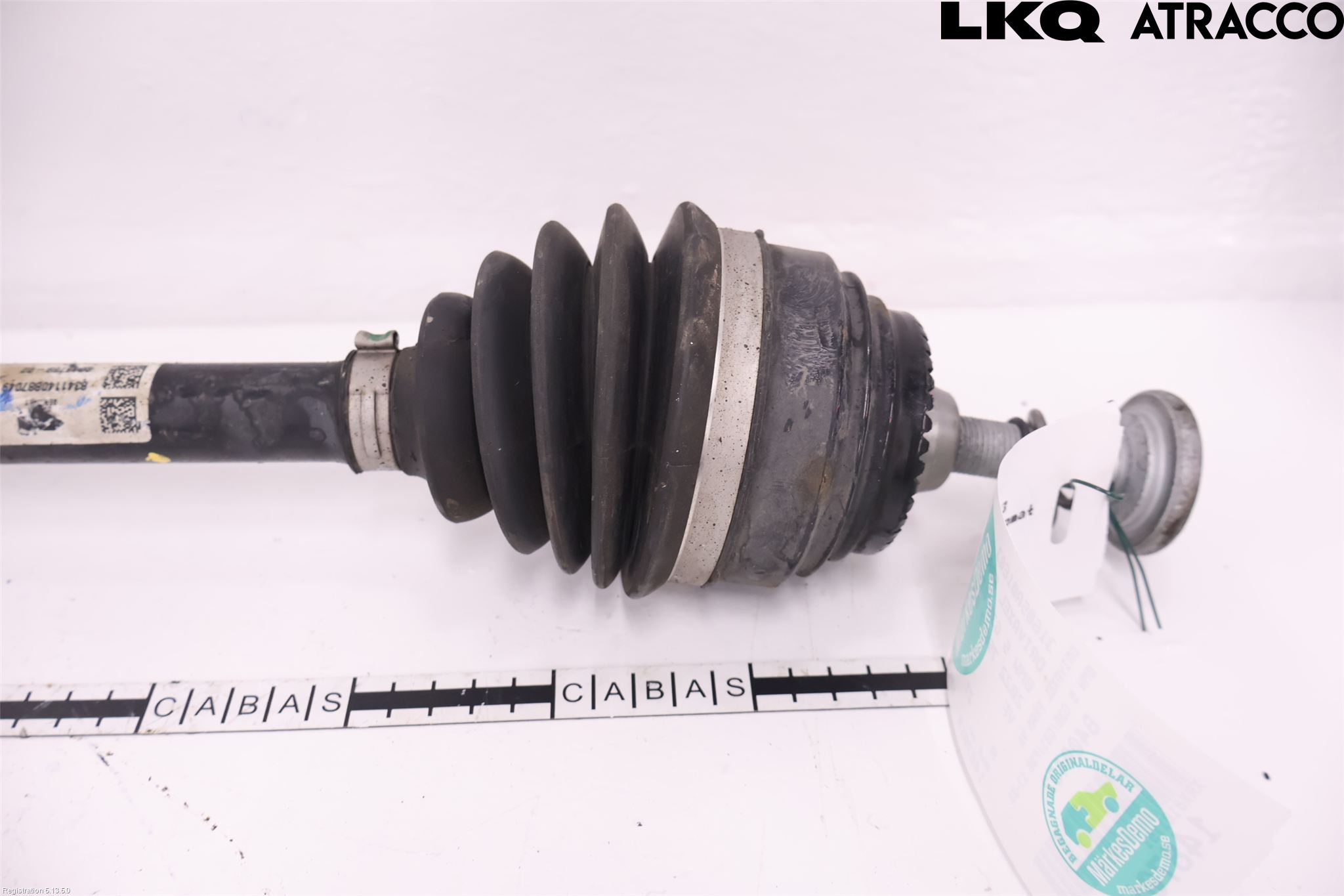BMW 5 G30/G31/F90 17-23 Drivaksel Foran Kompl Venstre