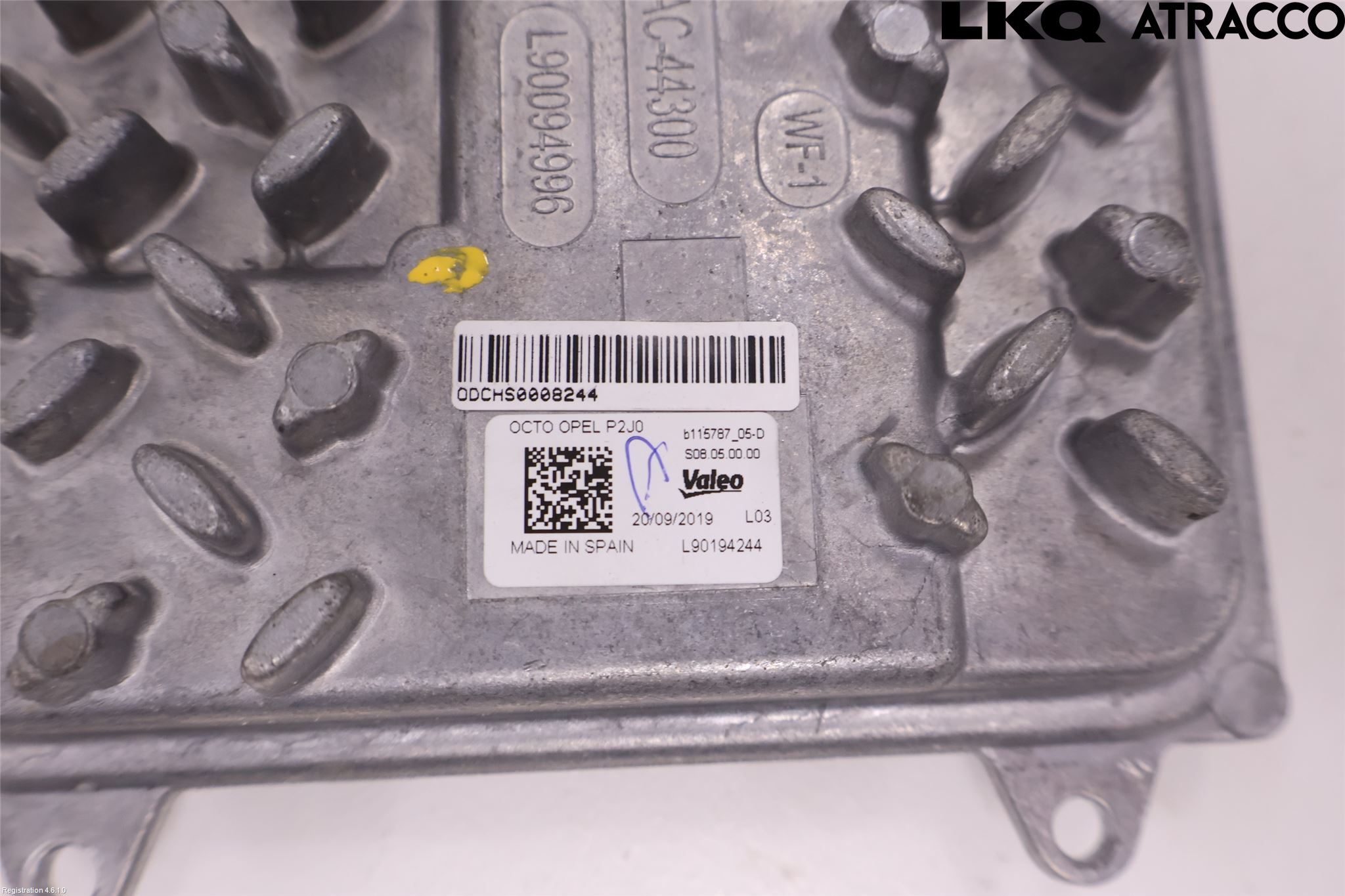 Opel CORSA F, CORSA-E 20- Styreenhet Xenon