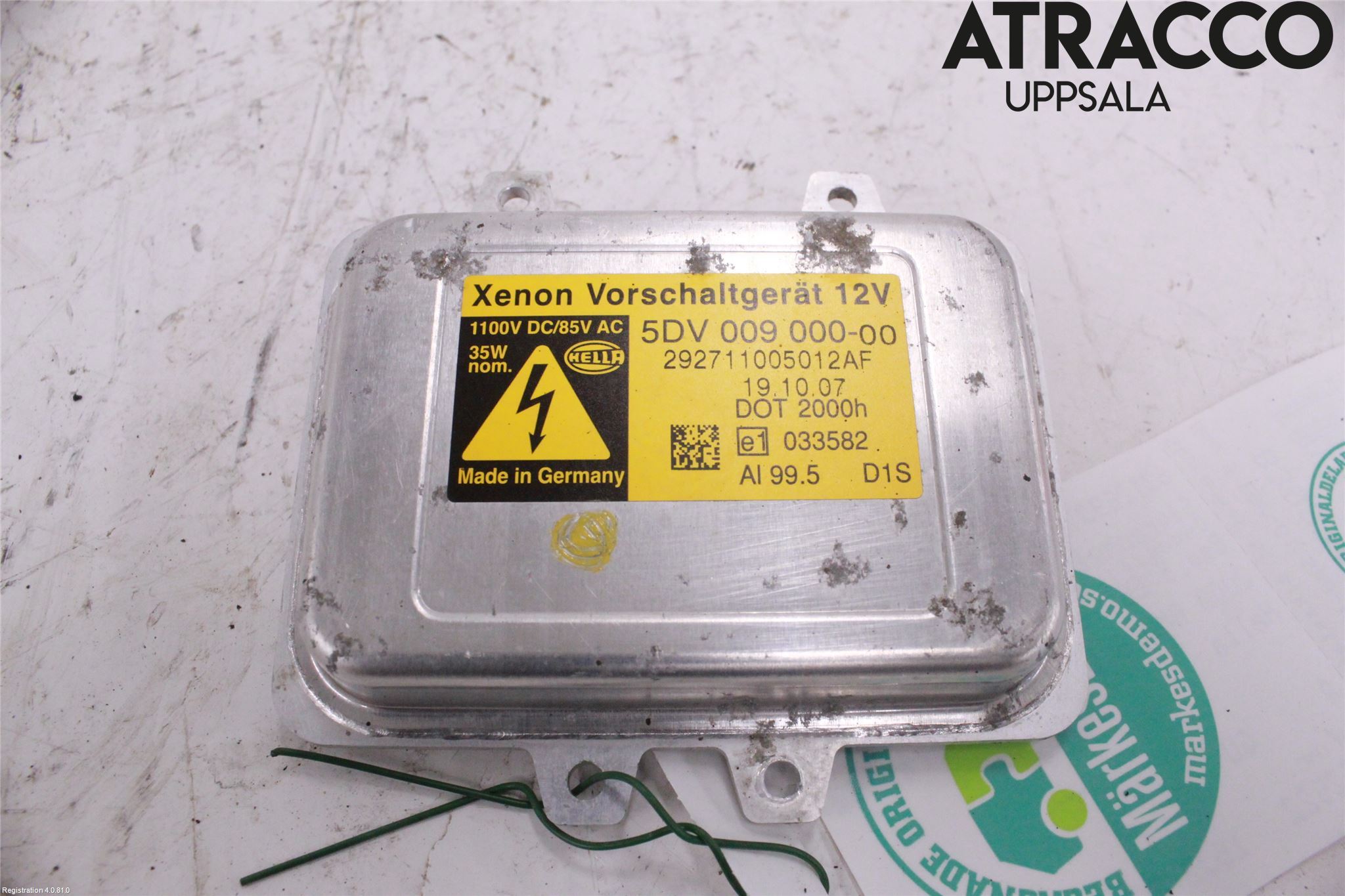 BMW 5 E60/61 Sed/Tou 02-10 Styreenhet Xenon