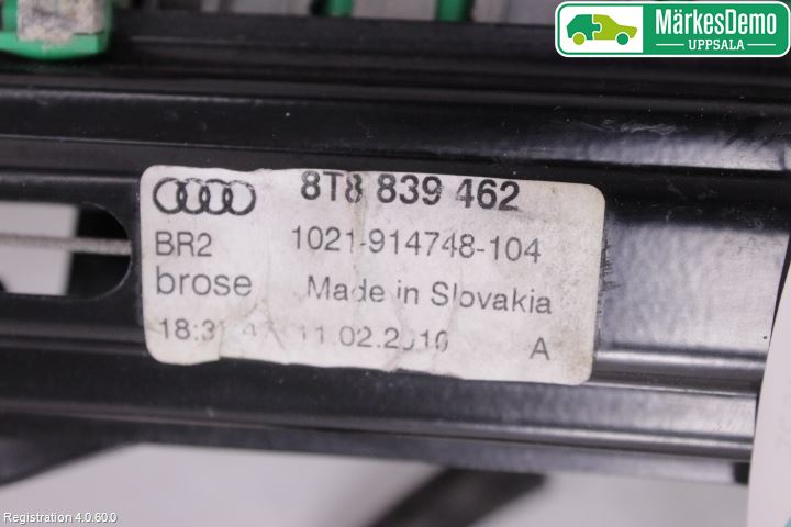 Audi A5 07-16 Vindusheis El Komp