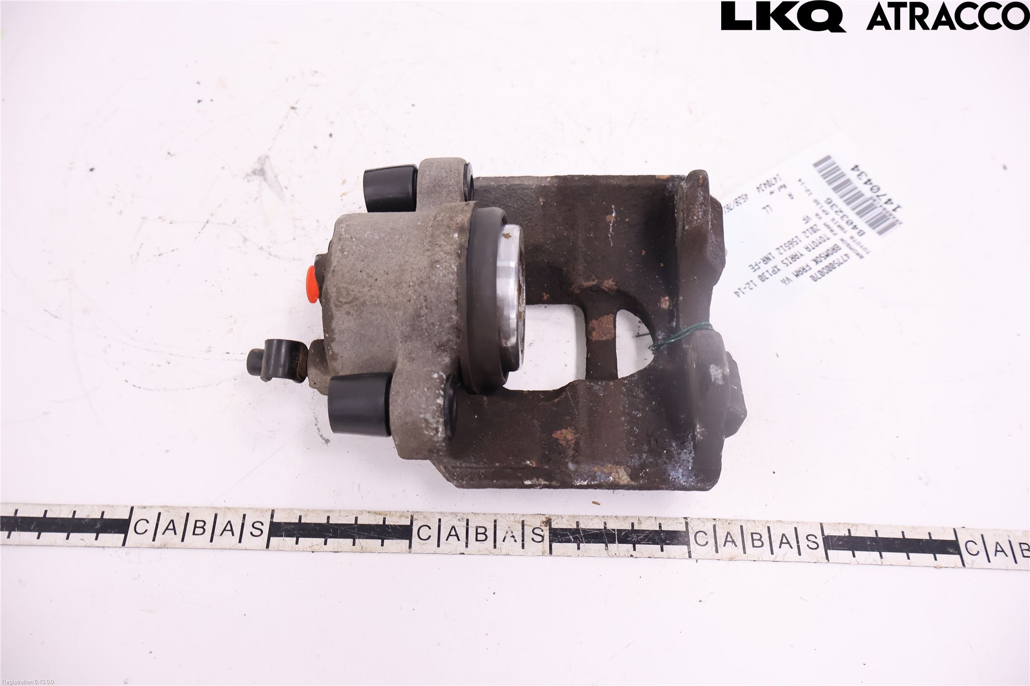 Toyota YARIS XP130 12-14 Bremsecaliper Foran Venstre