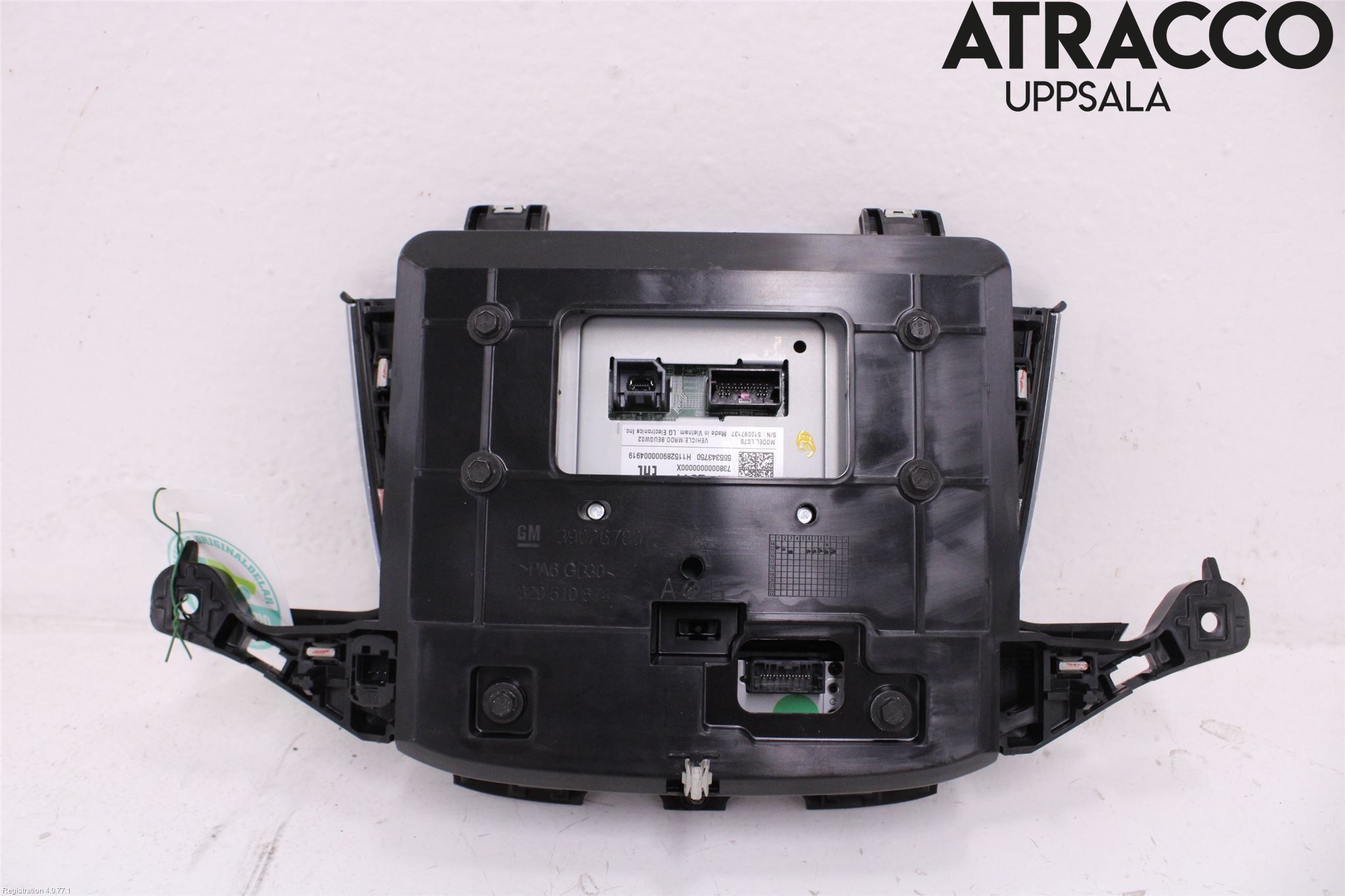 Opel ASTRA K 16-22 Instr Skjerm Dvd-Gps-Ac-Tlf