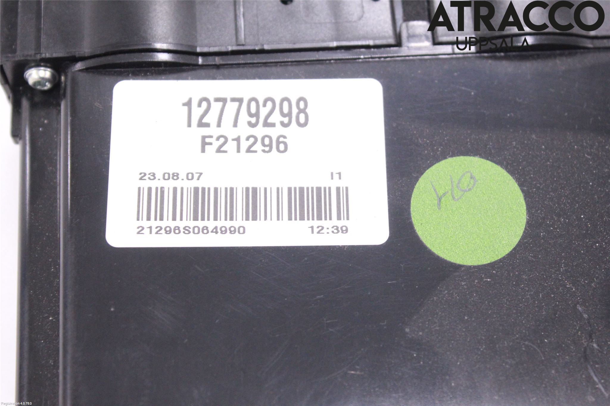 Saab 9-5     06-10 Varme Ac Betjening-Display