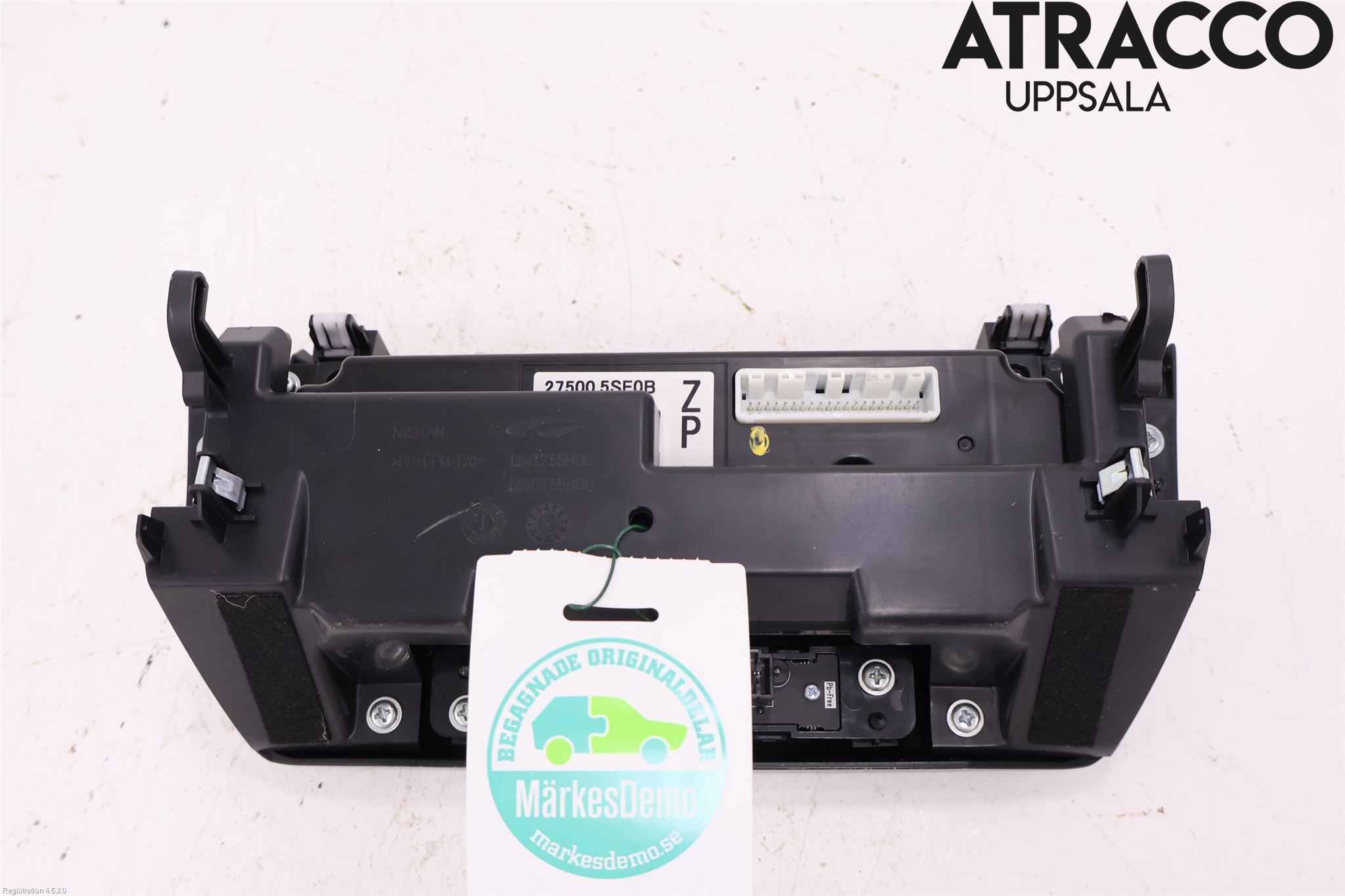 Nissan LEAF 18- Varme Ac Betjening-Display