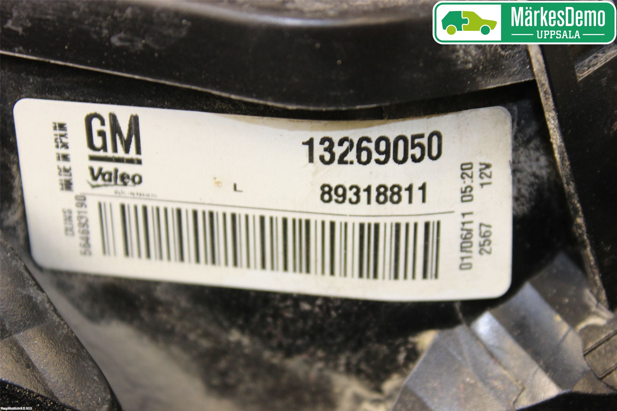 Opel CORSA D 07-14 Baklykt Venstre