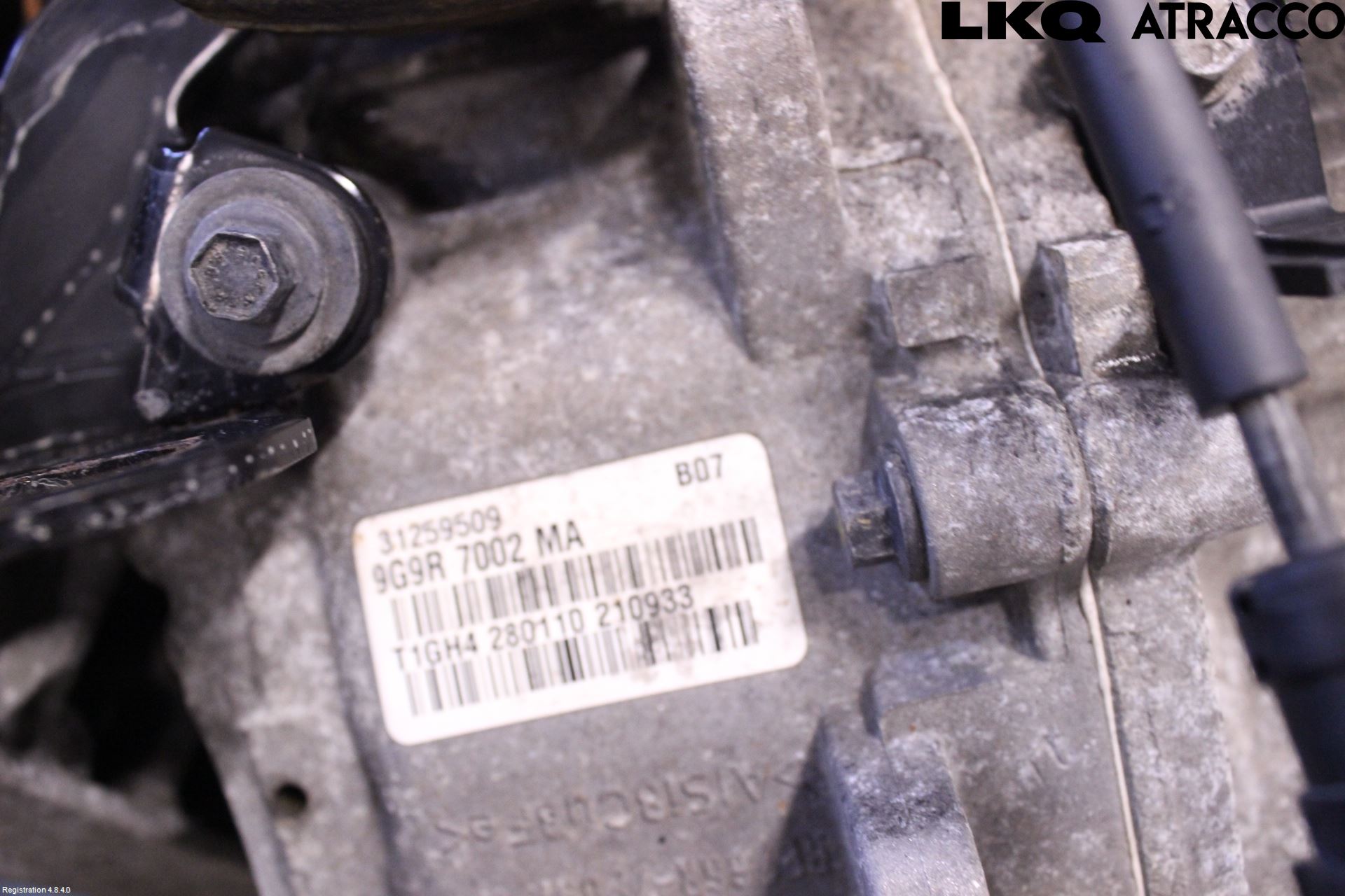 Volvo V70 08-13 Gearkasse 6 Trinn