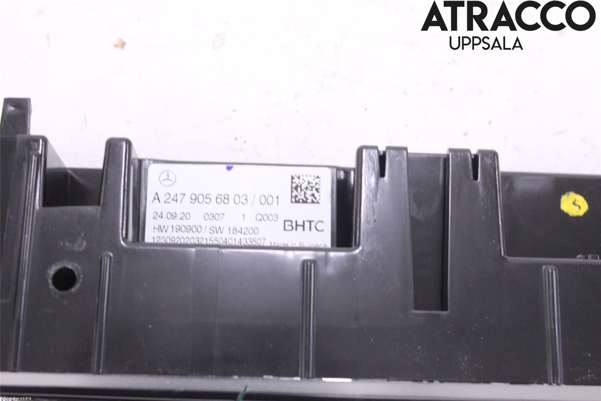 Mercedes-Benz MB B-KLASS (W247) 19- Varme Ac Betjening-Display