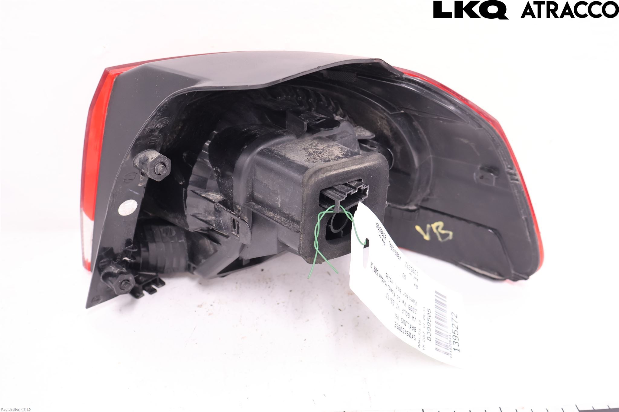 Volkswagen VW GOLF VI 09-13 Baklykt Venstre
