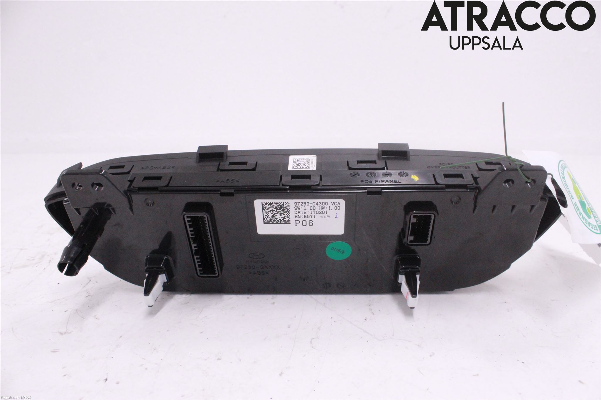 Hyundai i30 PD 17- Varme Ac Betjening-Display
