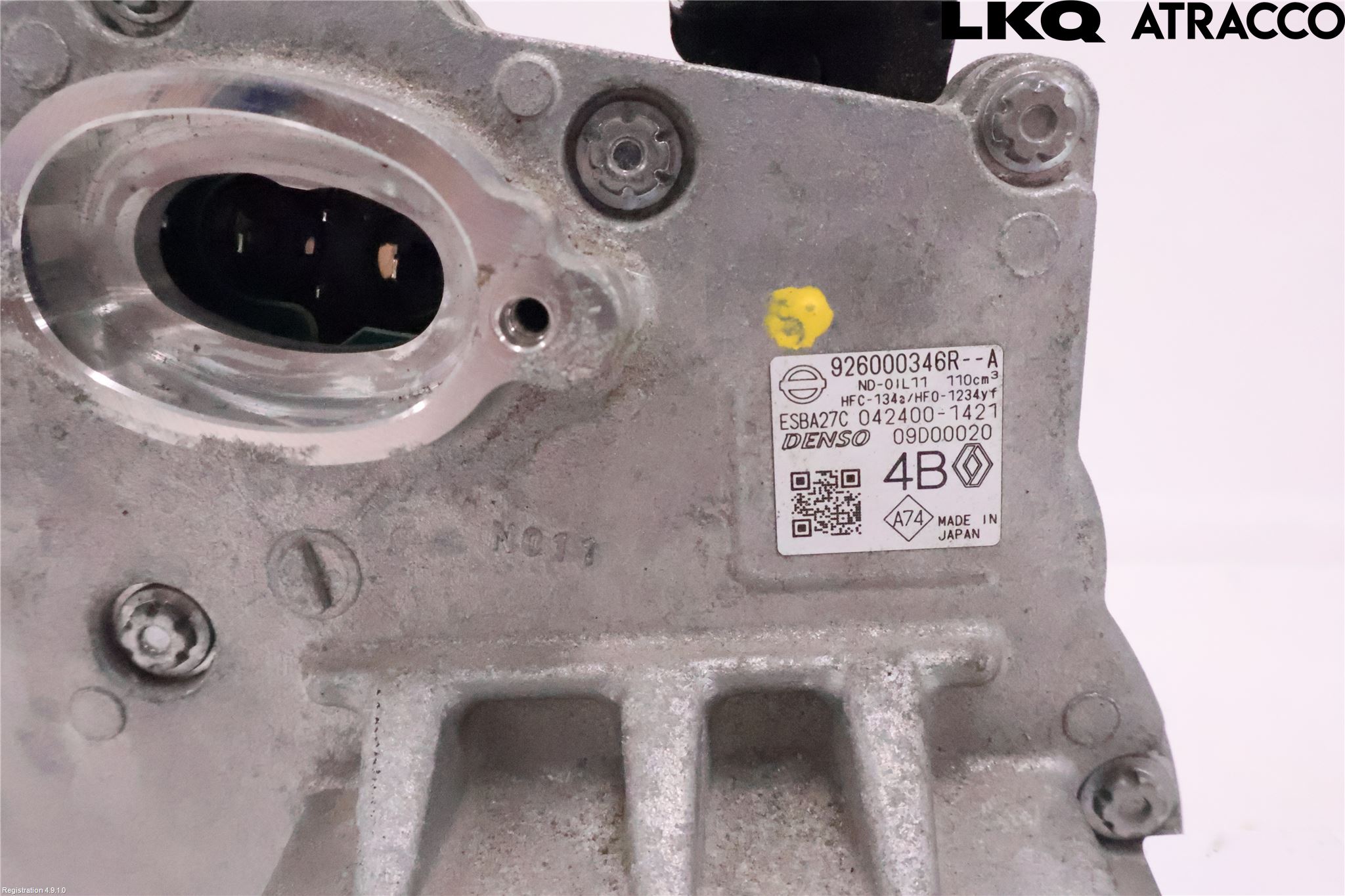 Renault MEGANE IV 16-23 Varme Ac Kompressor