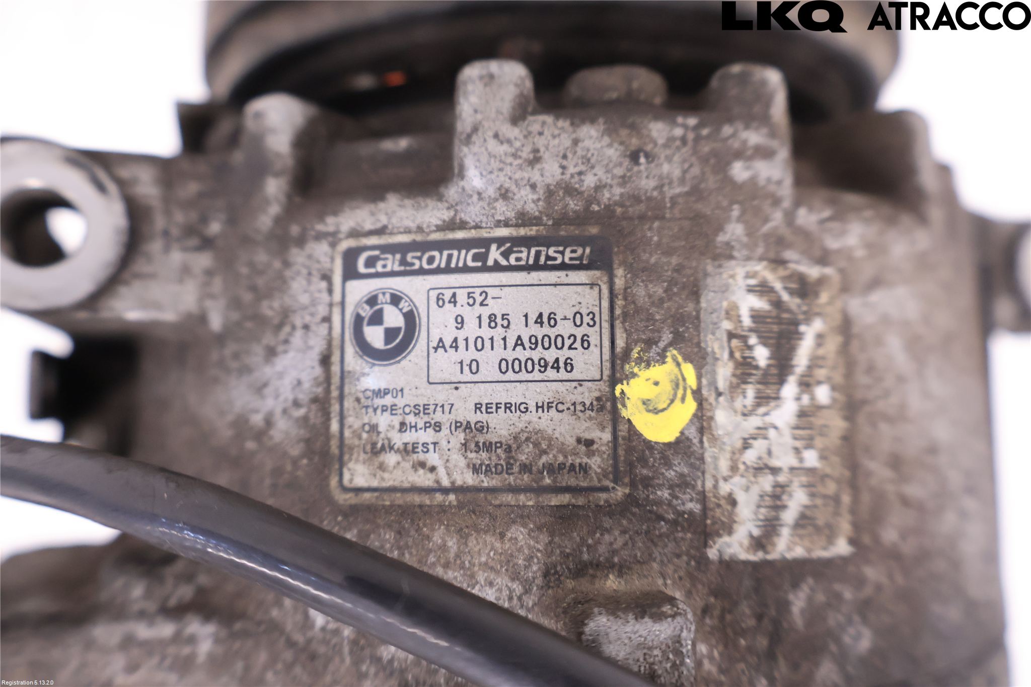 BMW X5 E70 07-13 Varme Ac Kompressor