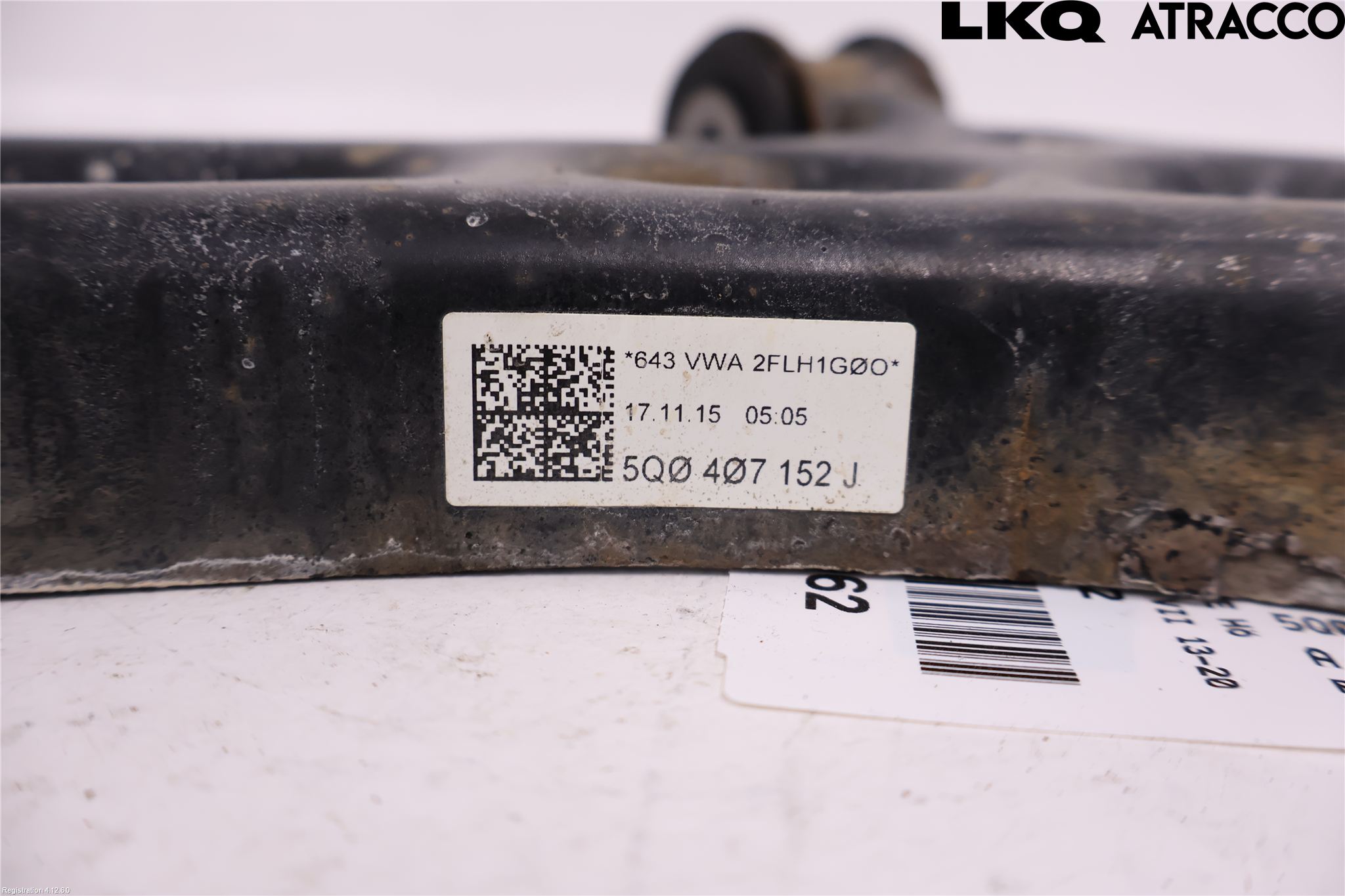 Volkswagen VW GOLF / E-GOLF VII 13-20 Bærearm Foran Høyre Nedre
