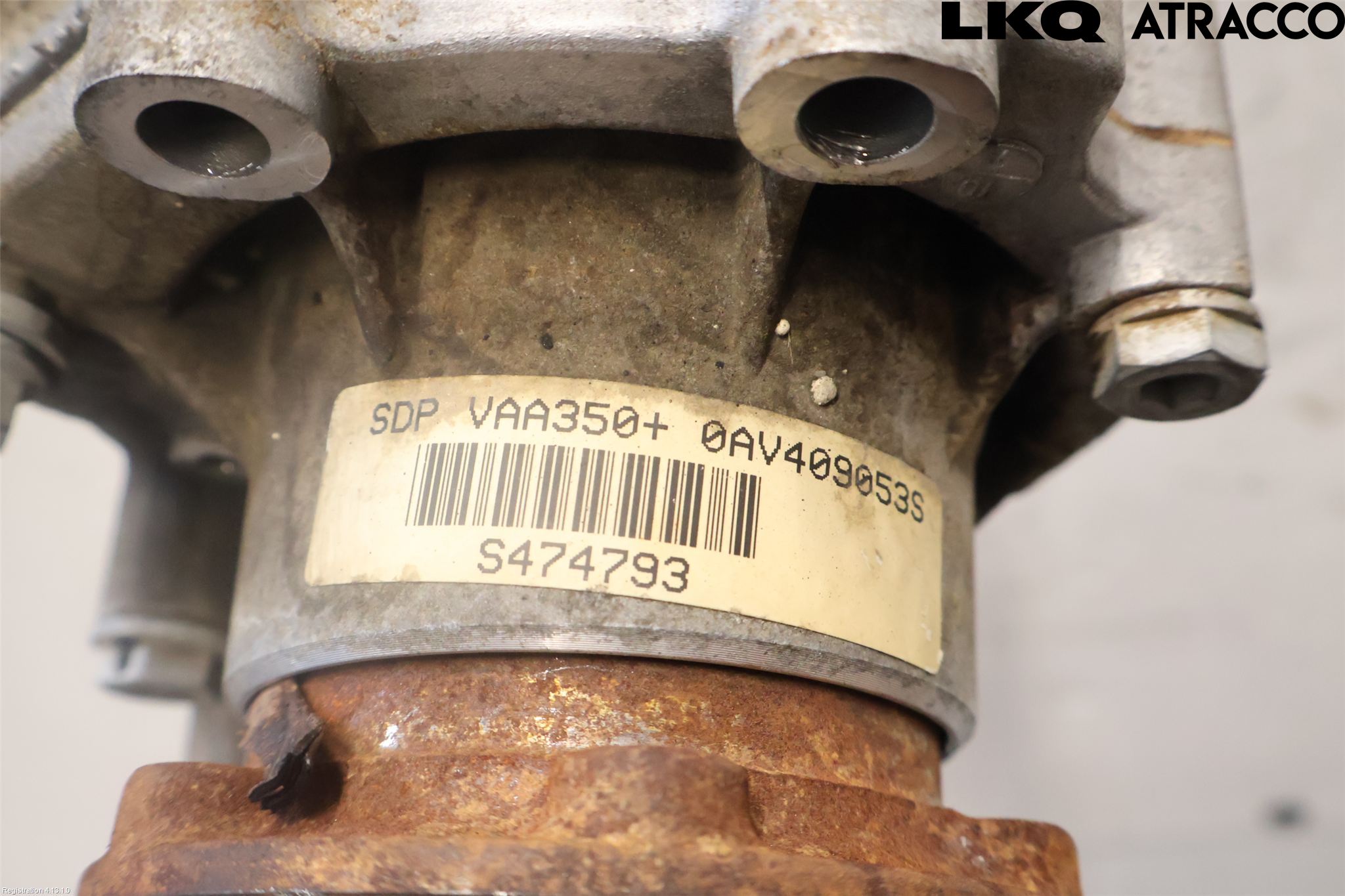 Audi A3/S3 05-13 Gearkasse Fordelingskasse