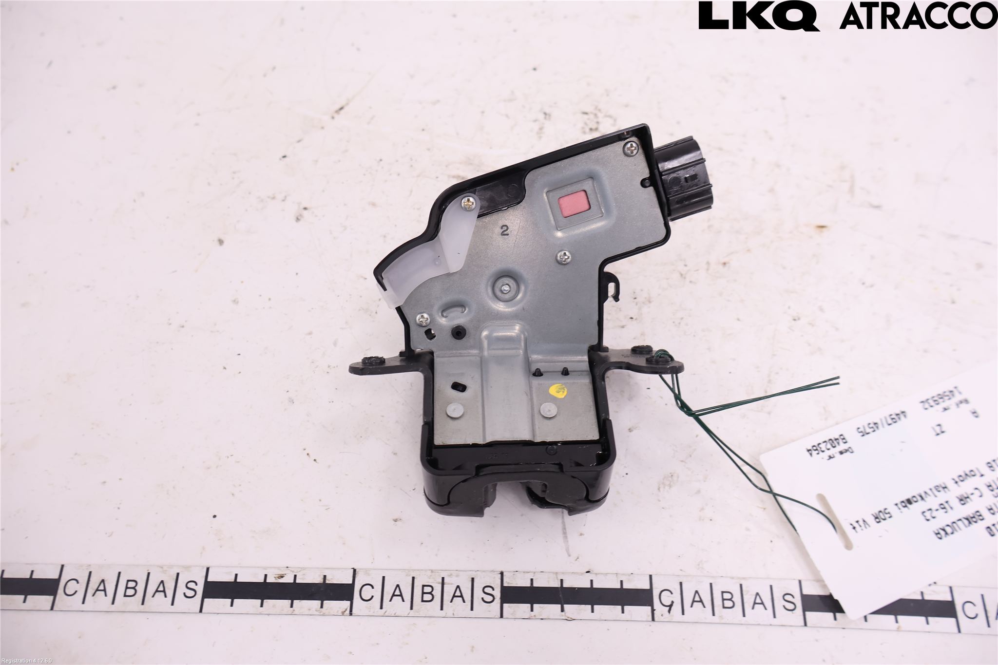 Toyota C-HR 16-23 Bakluke-Lokk Låsekasse