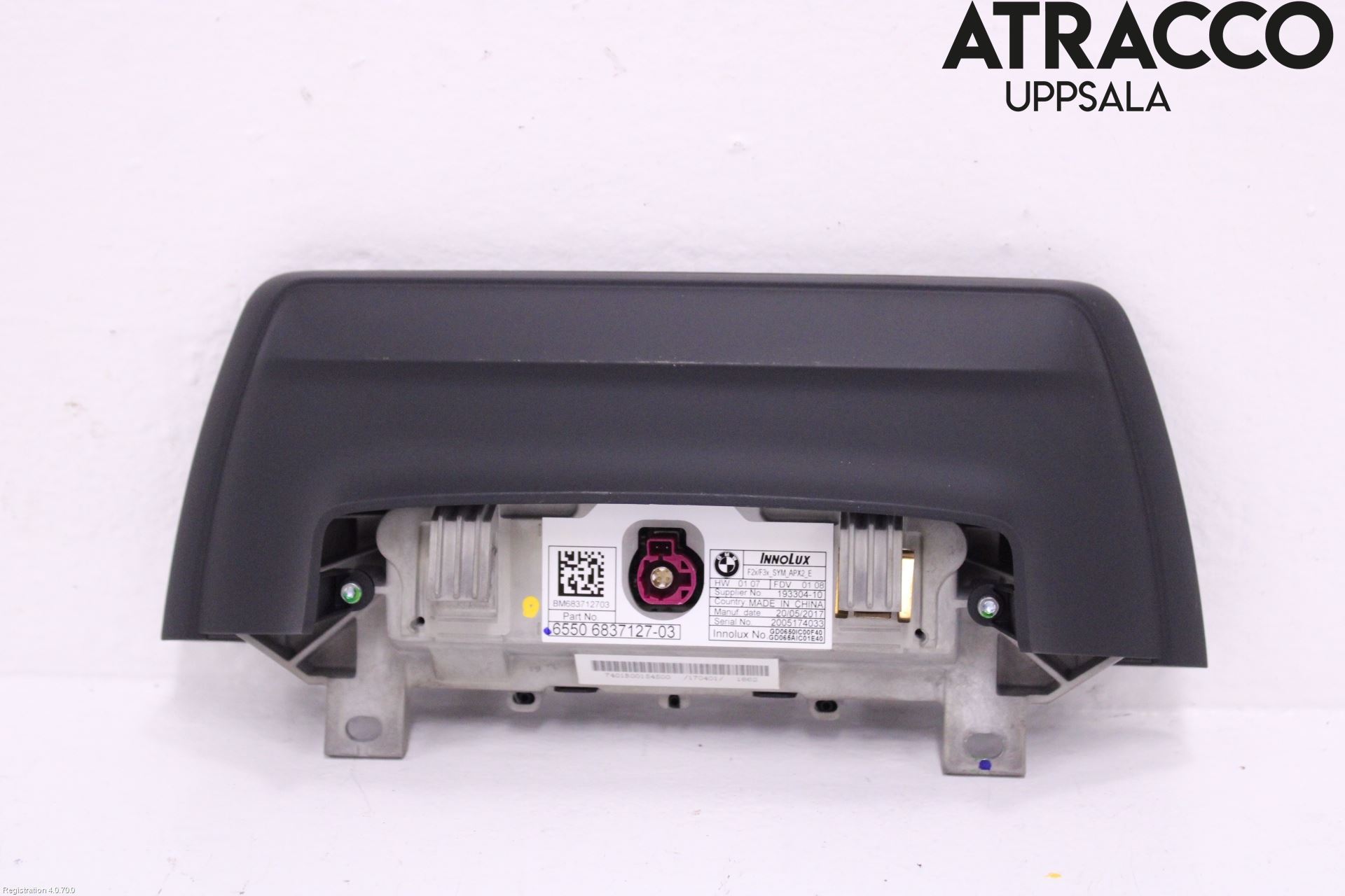BMW 3 GT F34 13-19 Instr Skjerm Dvd-Gps-Ac-Tlf