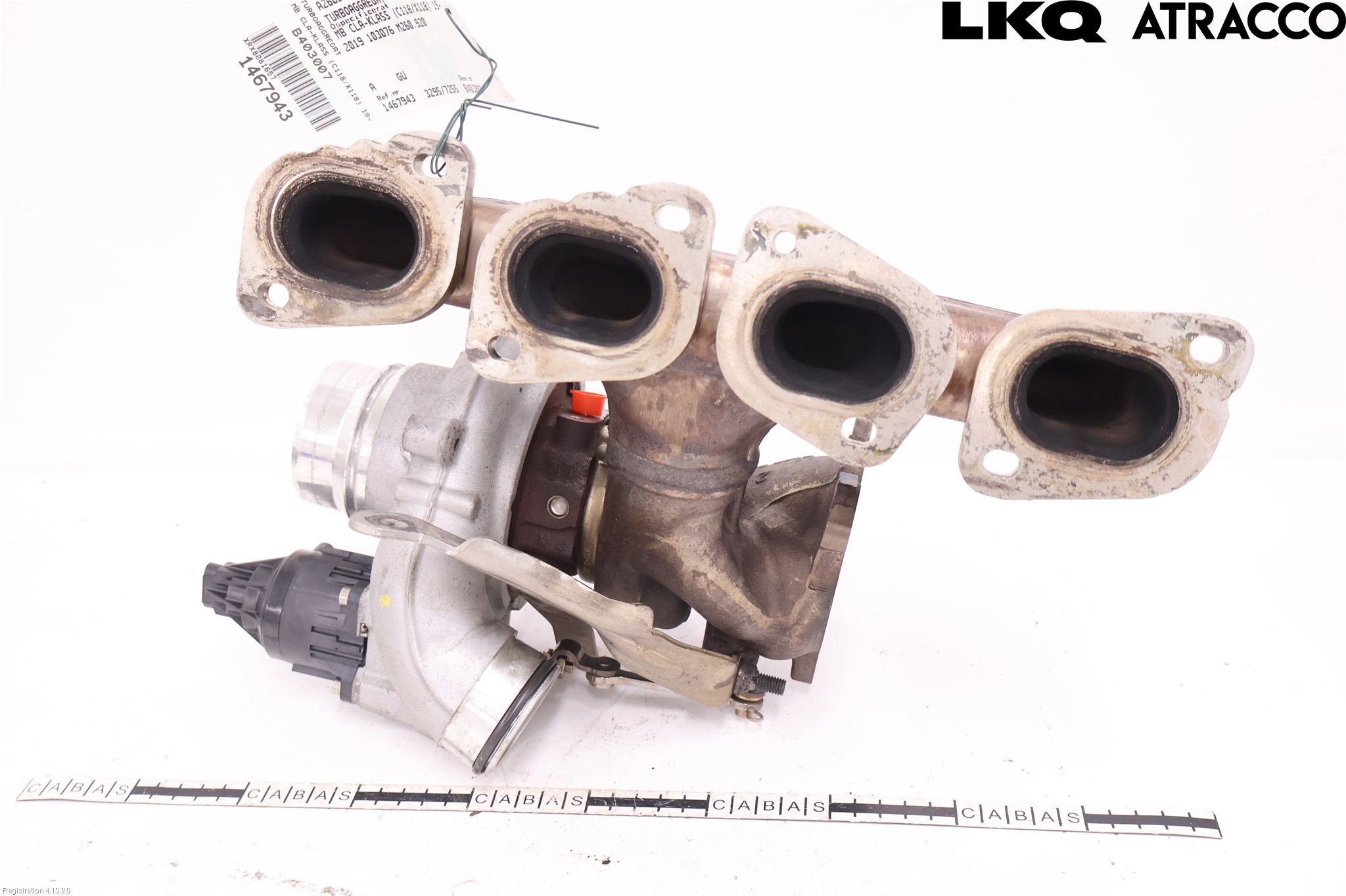 Mercedes-Benz MB CLA-KLASS (C118/X118) 19- Turboaggregat