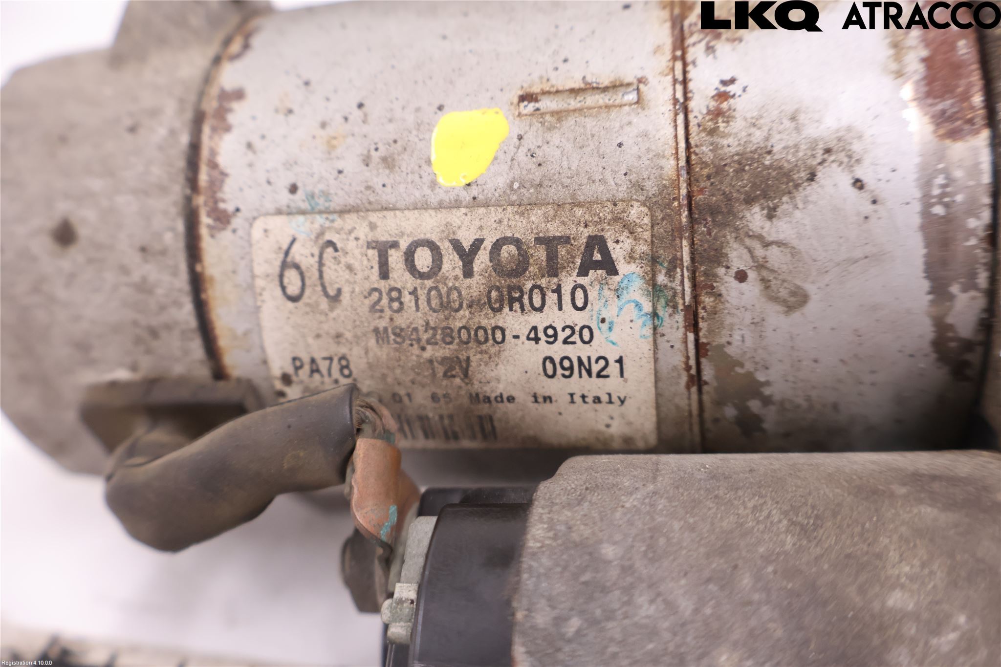 Toyota RAV 4 06-12 Startmotor Diesel