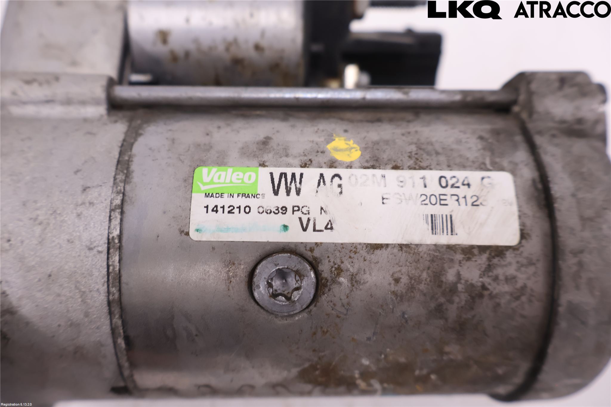 Volkswagen VW PASSAT 11-14 Startmotor Diesel