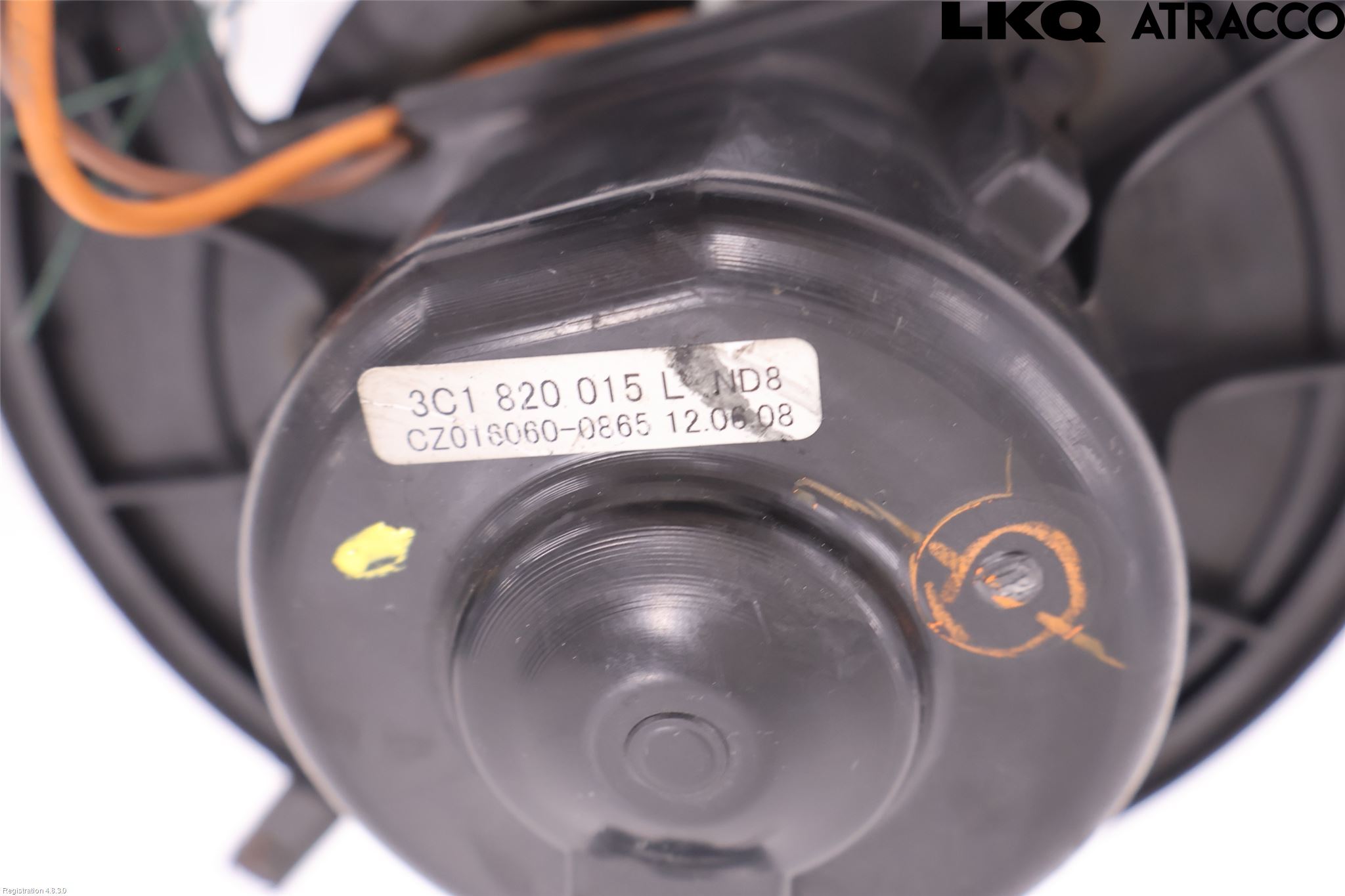 Volkswagen VW PASSAT CC 08-16 Varmeapparat Viftemotor
