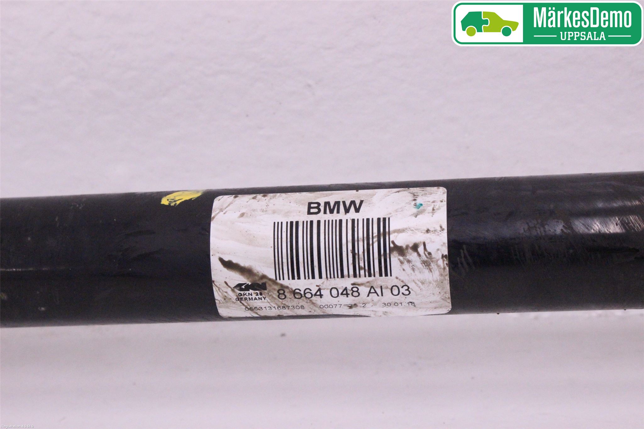 BMW 5 G30/G31/F90 17-23 Drivaksel Bak Kompl Høyre
