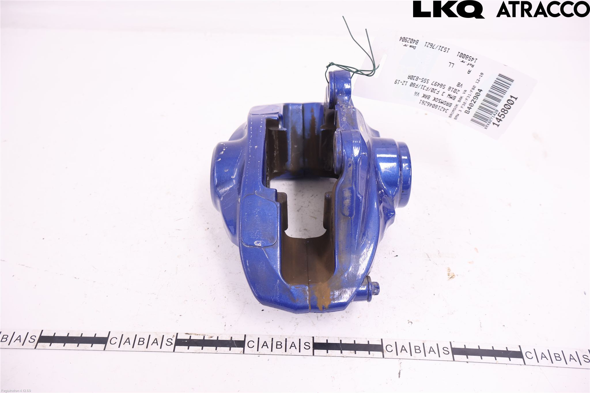 BMW 3 F30/F31/F80 12-19 Bremsecaliper Bak Venstre