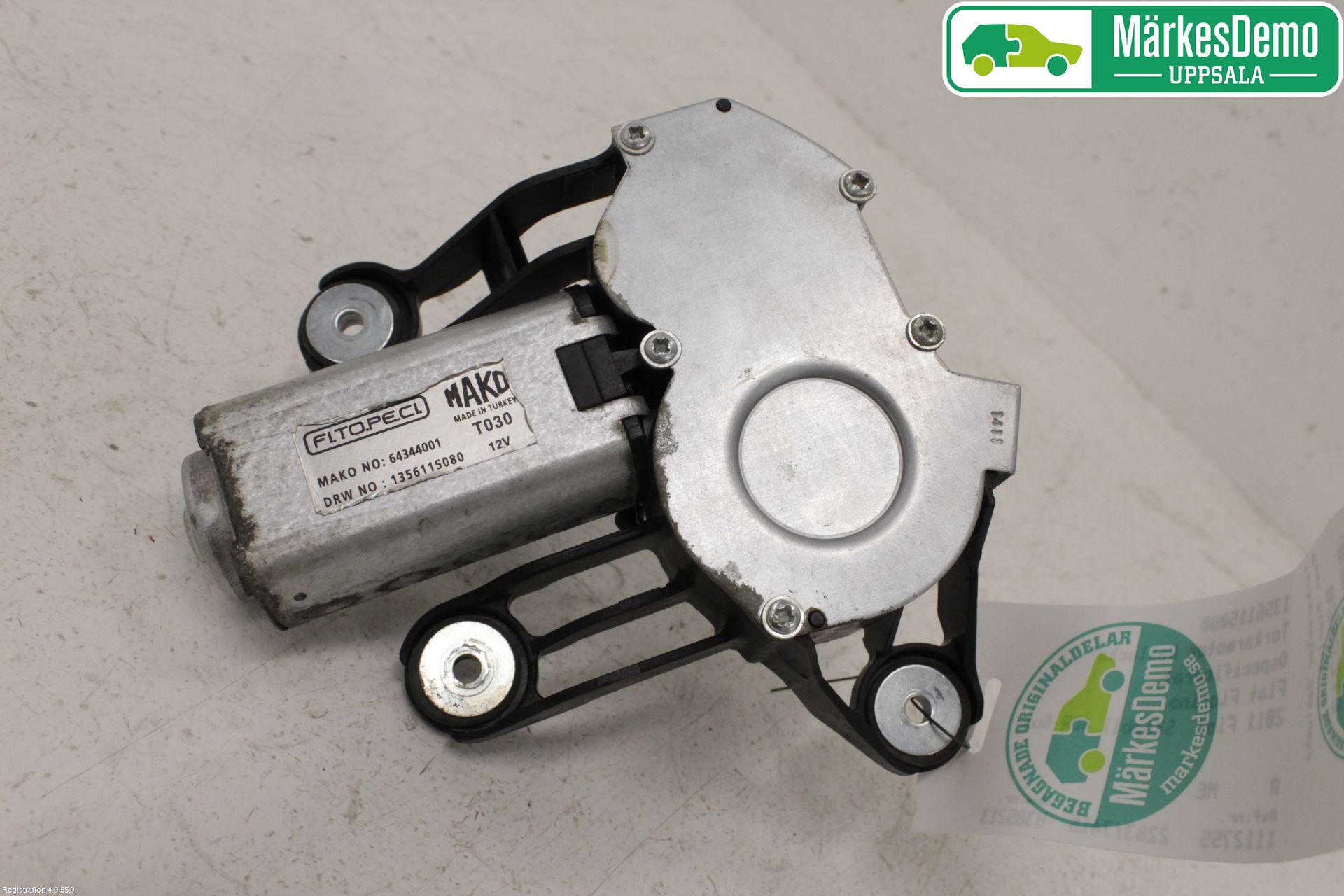 Fiat FIORINO Viskermotor Bakluke
