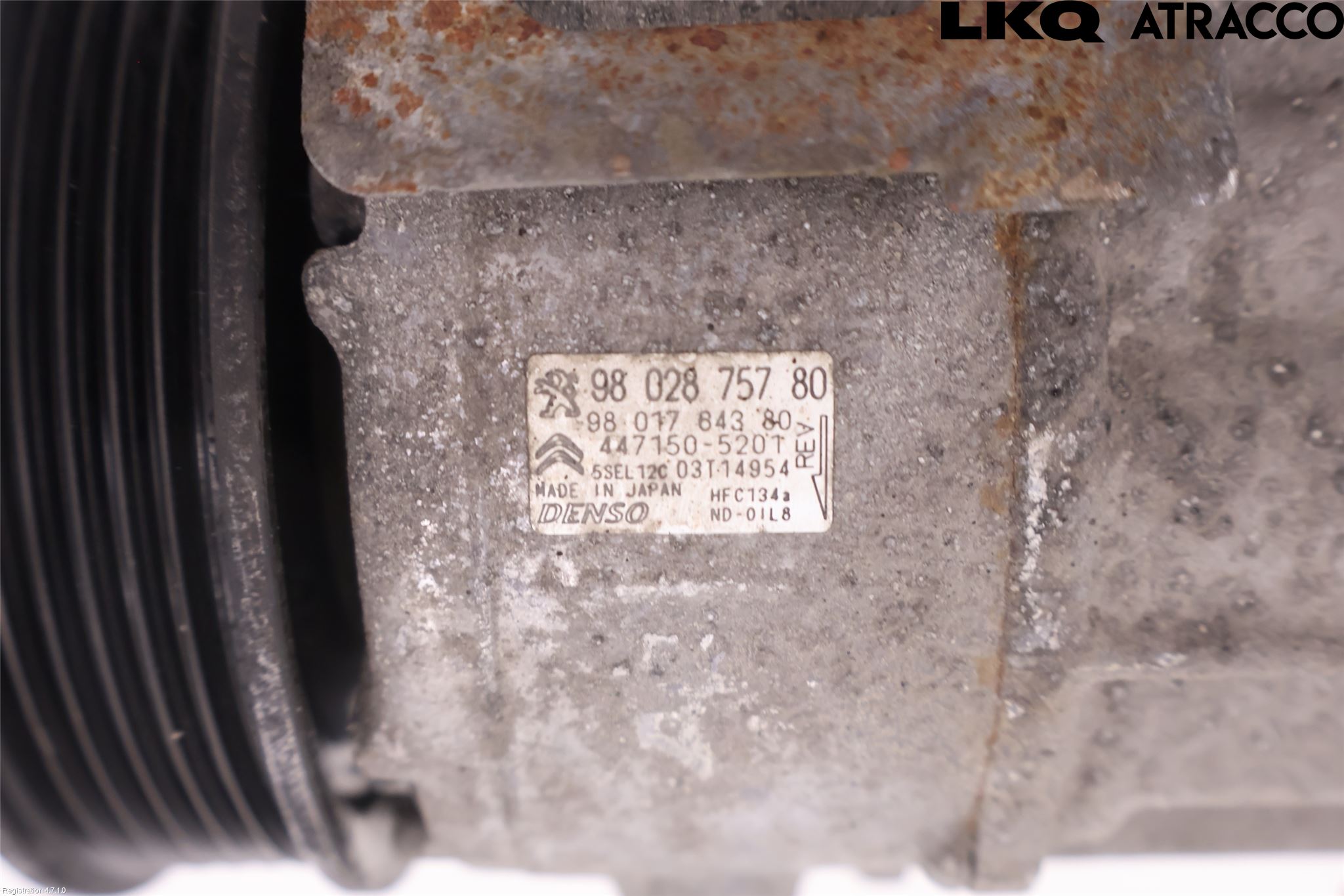 Citroen C4 II 11-18 Varme Ac Kompressor